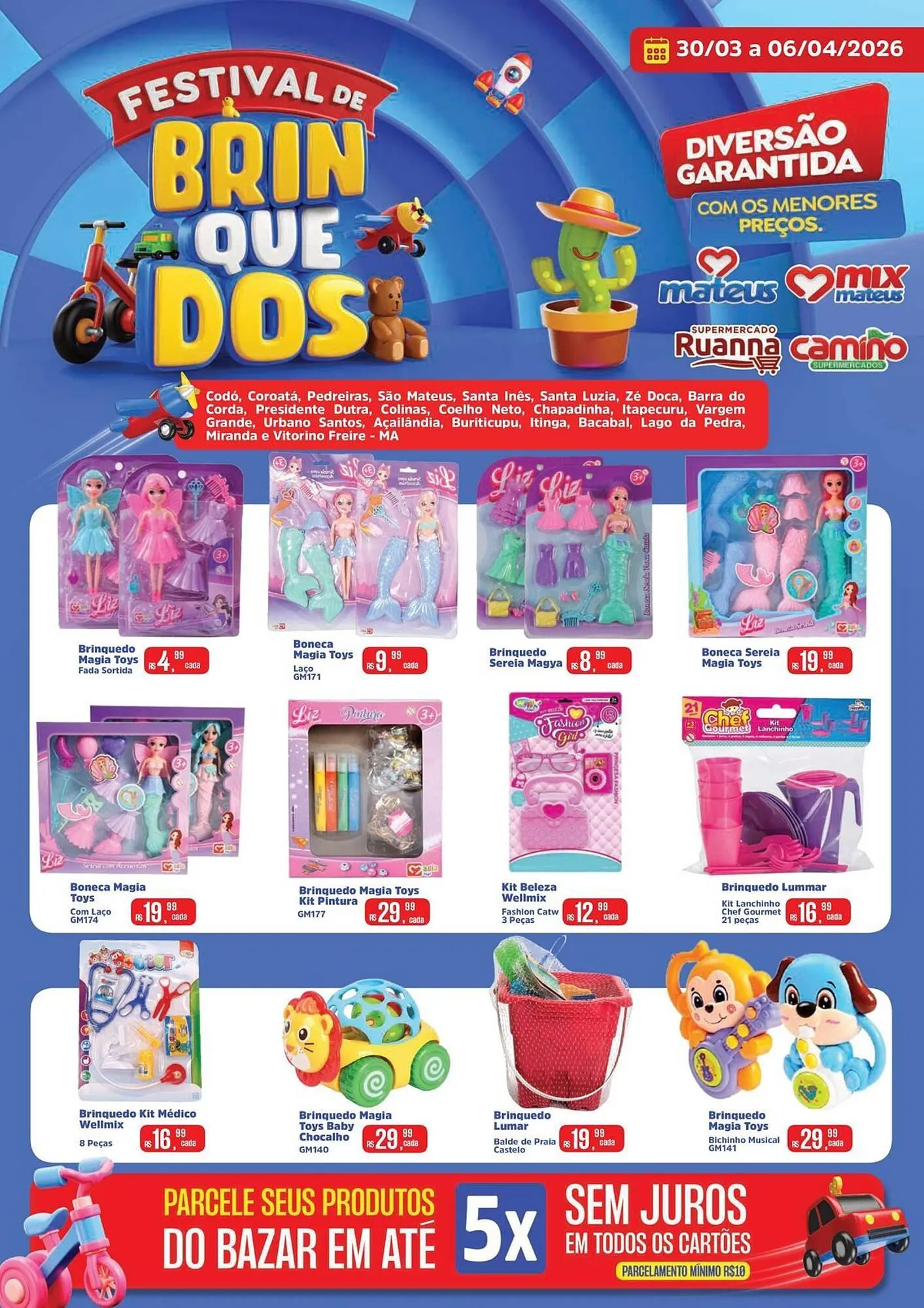 Encarte de Catálogo Supermercados Mateus 31 de março até 6 de abril 2026 - Pagina 1