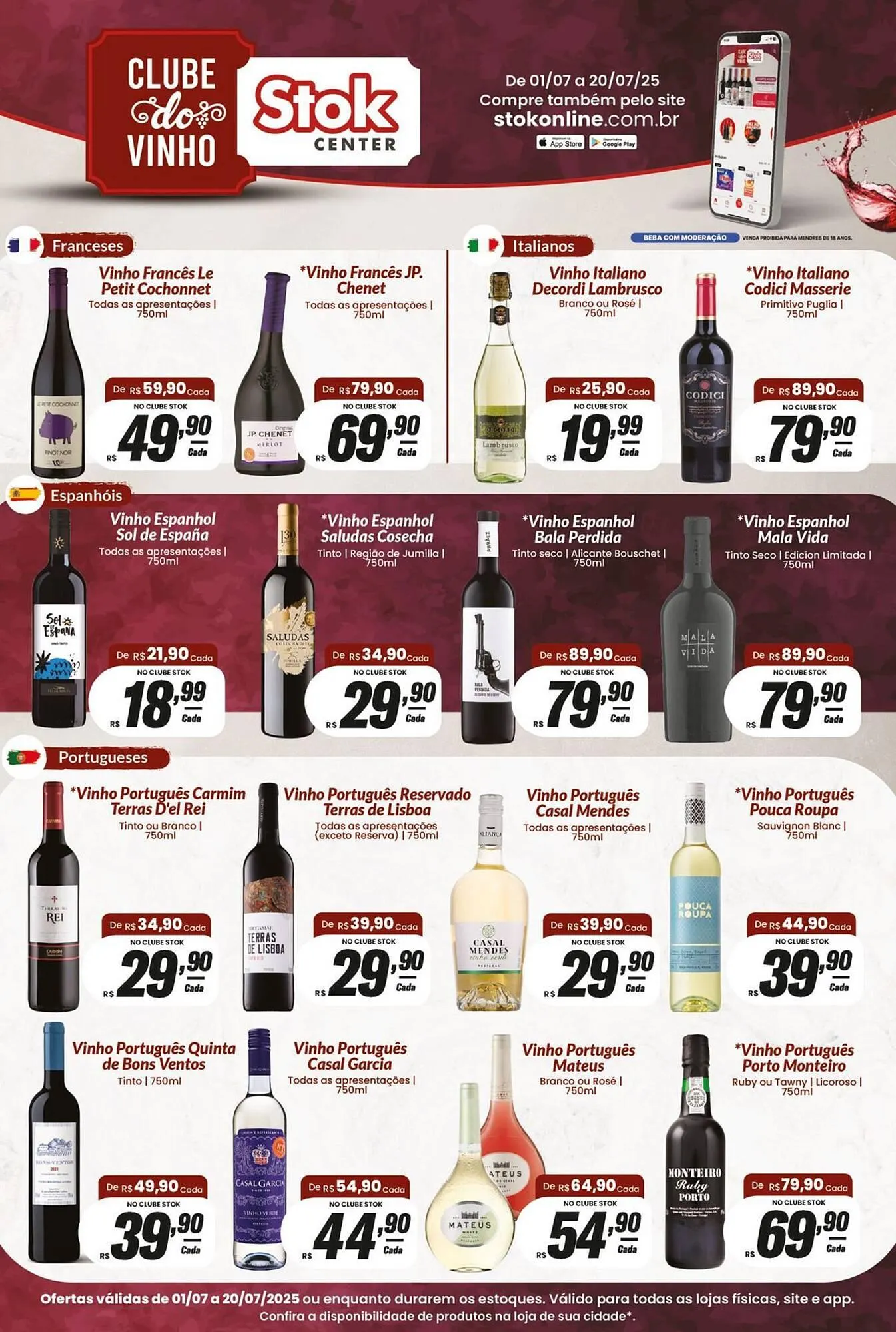 Encarte de Catálogo Stok Center 1 de julho até 20 de julho 2025 - Pagina 1