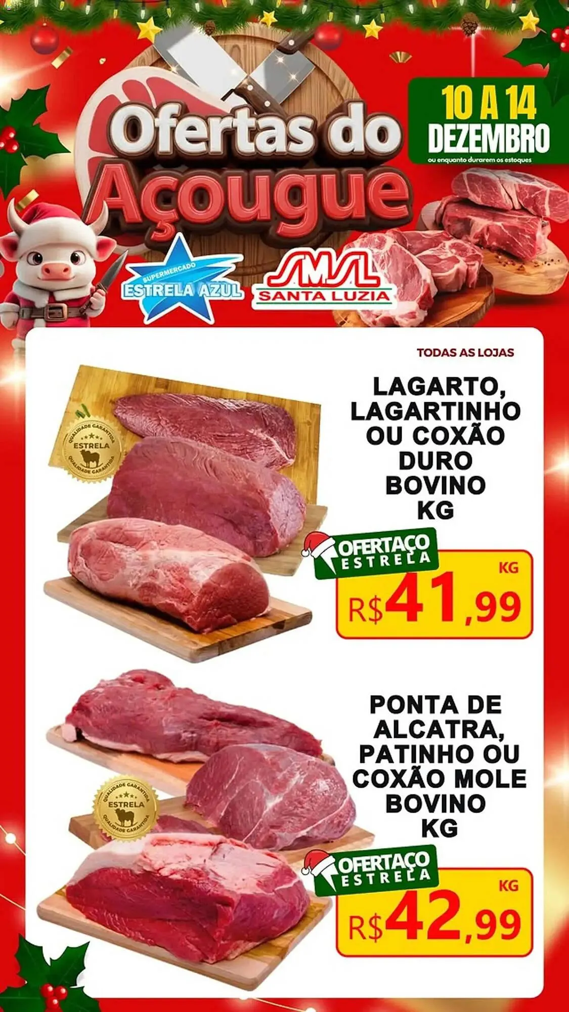 Encarte de Folheto Supermercado Estrela Azul 10 de dezembro até 14 de dezembro 2025 - Pagina 3