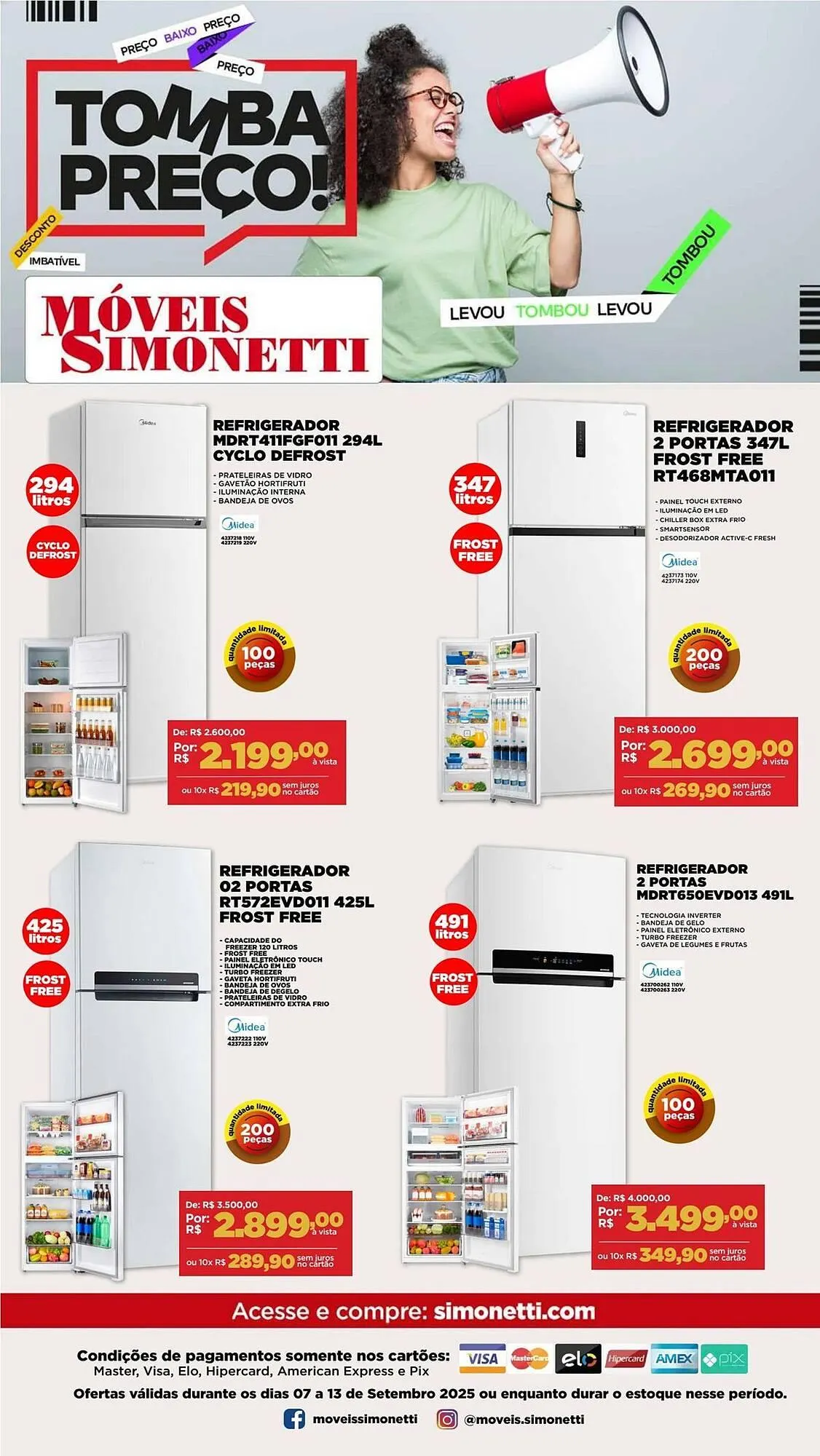 Encarte de Catálogo Móveis Simonetti 8 de setembro até 13 de setembro 2025 - Pagina 40