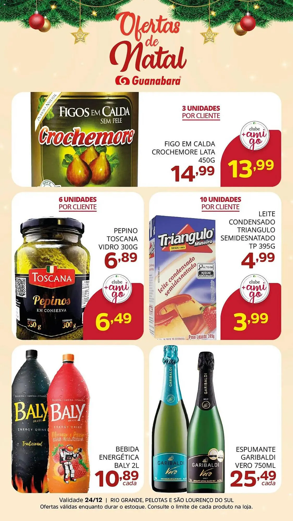 Encarte de Encarte Supermercados Guanabara 24 de dezembro até 24 de dezembro 2025 - Pagina 2