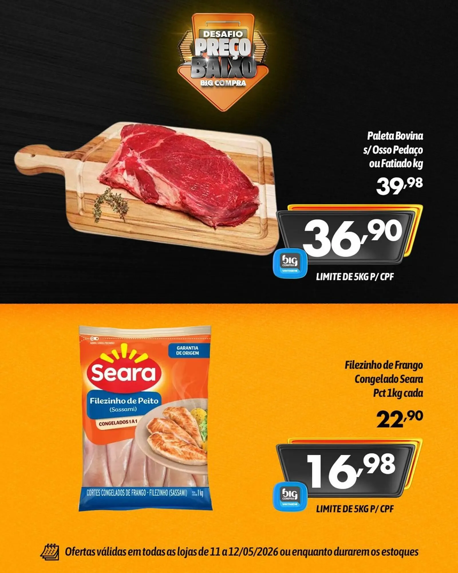 Encarte de Catálogo Supermercados Big Compra 11 de maio até 12 de maio 2026 - Pagina 5
