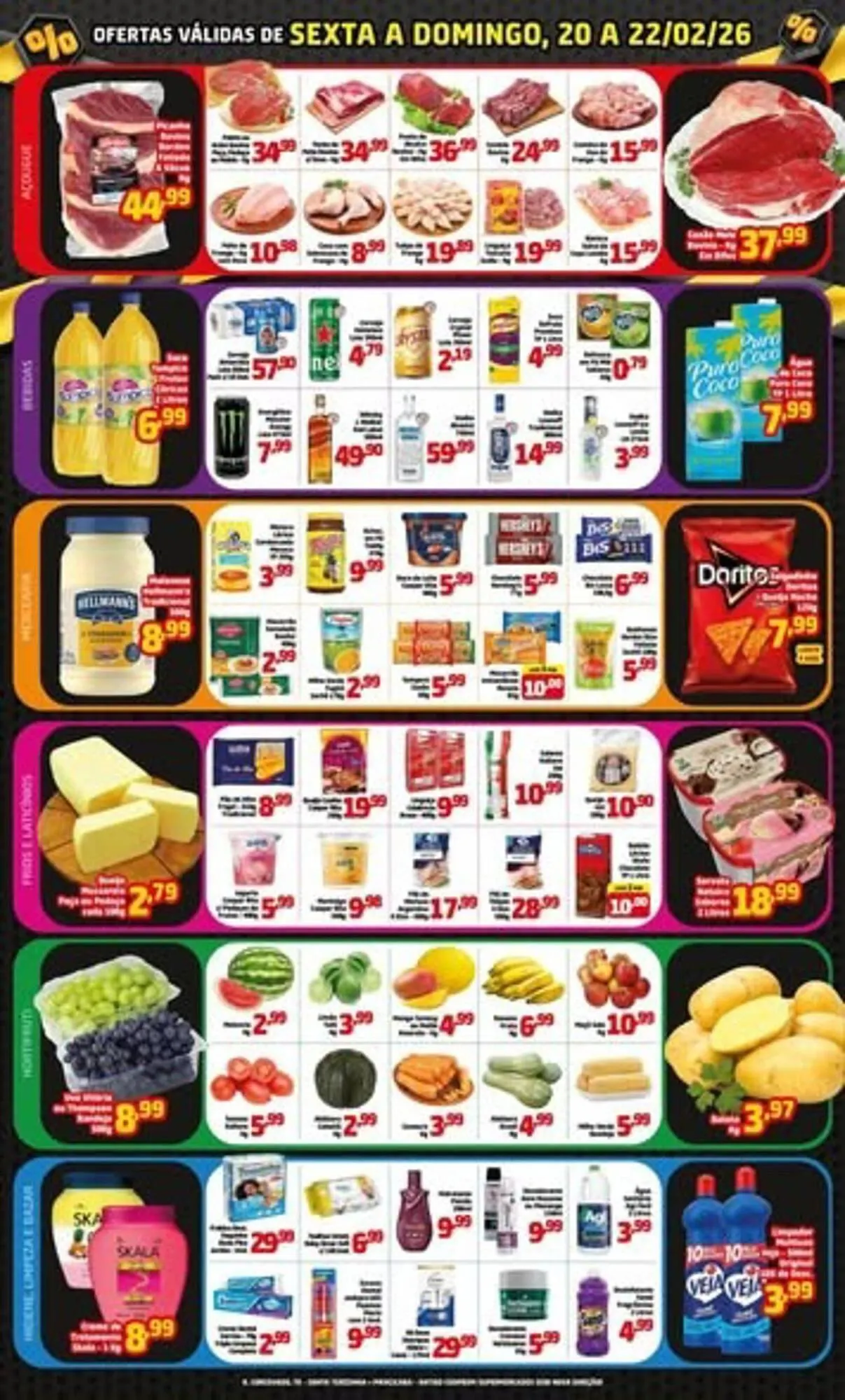 Encarte de Tabloide CoopBom 20 de fevereiro até 22 de fevereiro 2026 - Pagina 2
