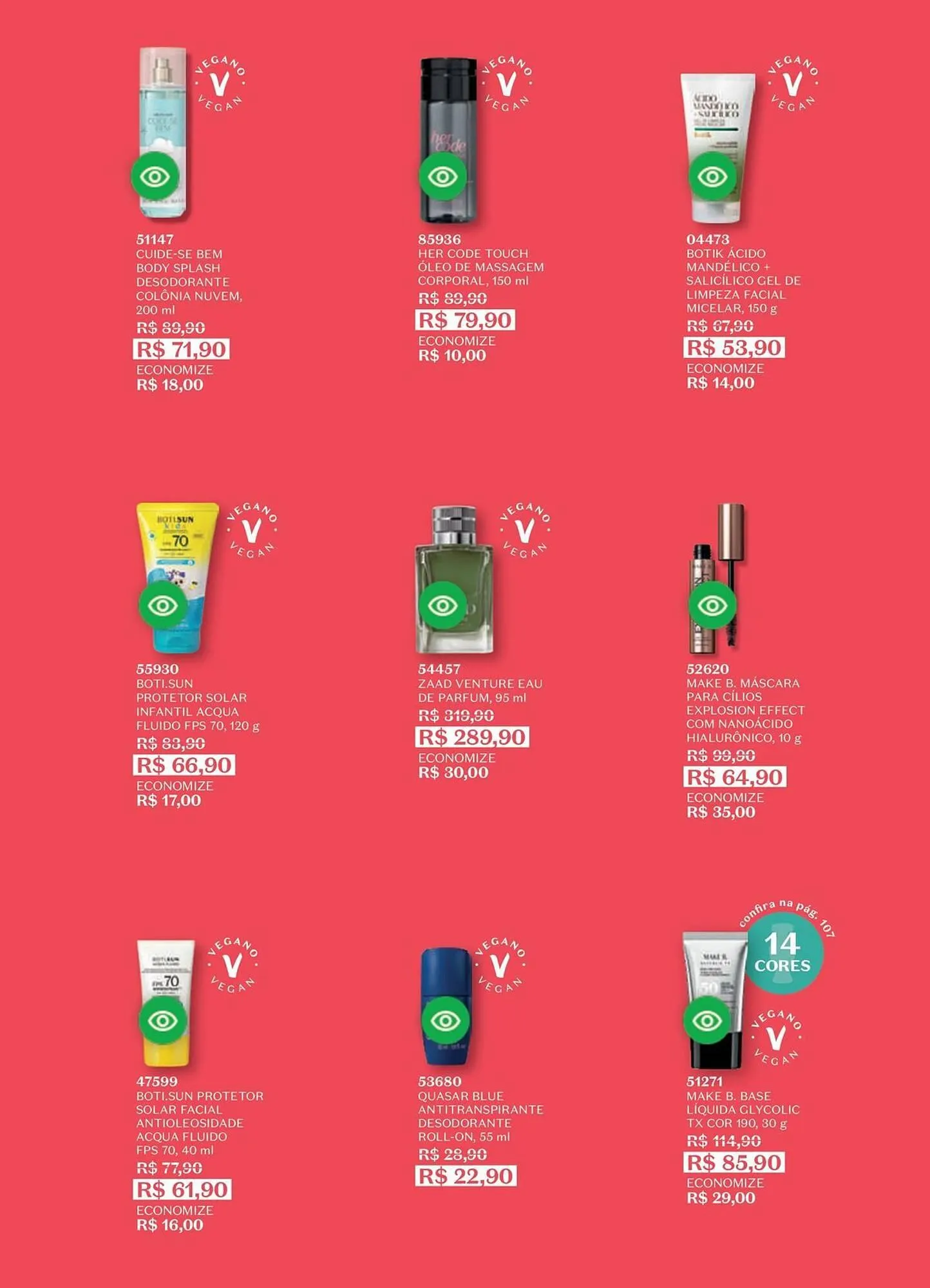 Encarte de Catálogo O Boticário 17 de outubro até 2 de novembro 2025 - Pagina 198