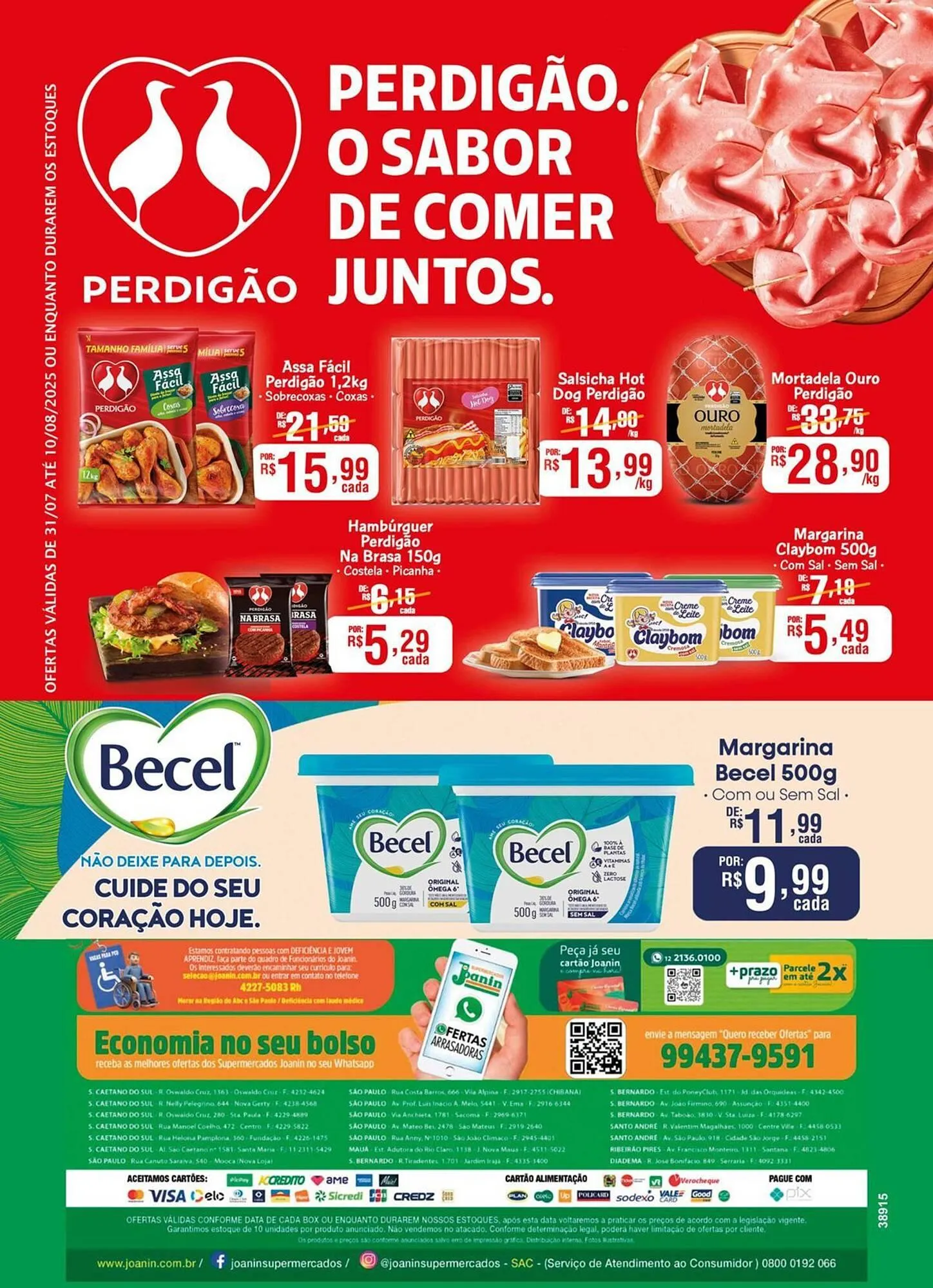 Encarte de Catálogo Supermercados Joanin 1 de outubro até 11 de outubro 2025 - Pagina 4