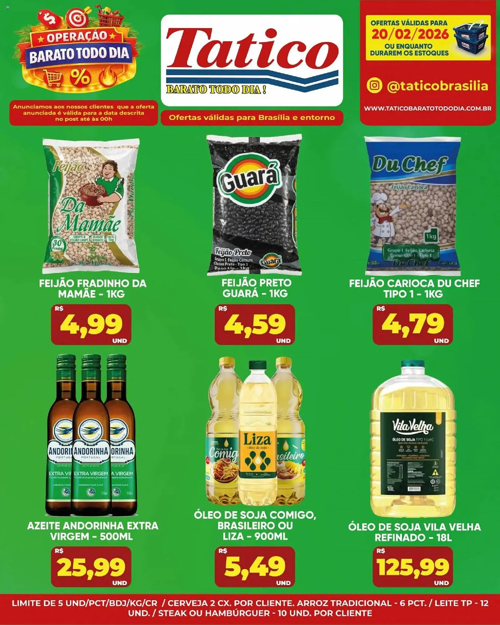 Encarte de Tabloide Tatico 20 de fevereiro até 20 de fevereiro 2026 - Pagina 3