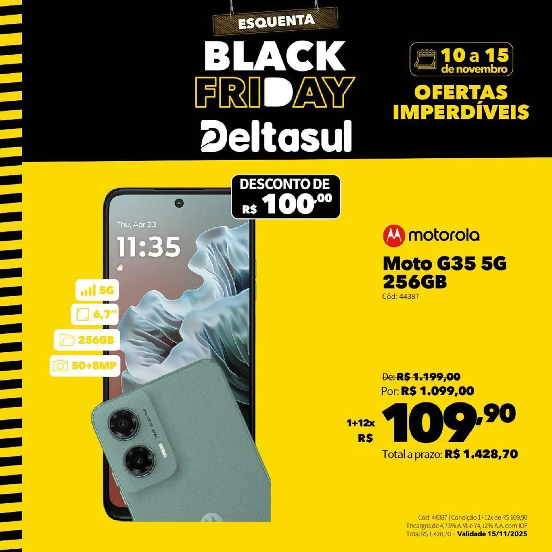 Encarte de Folheto Deltasul 10 de novembro até 15 de novembro 2025 - Pagina 3