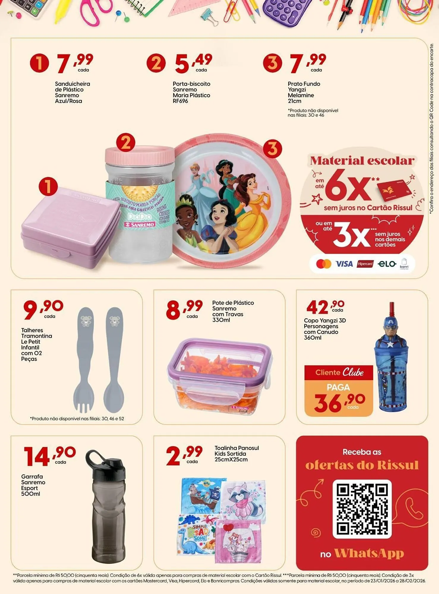 Encarte de Catálogo Supper Rissul 23 de janeiro até 7 de fevereiro 2026 - Pagina 8