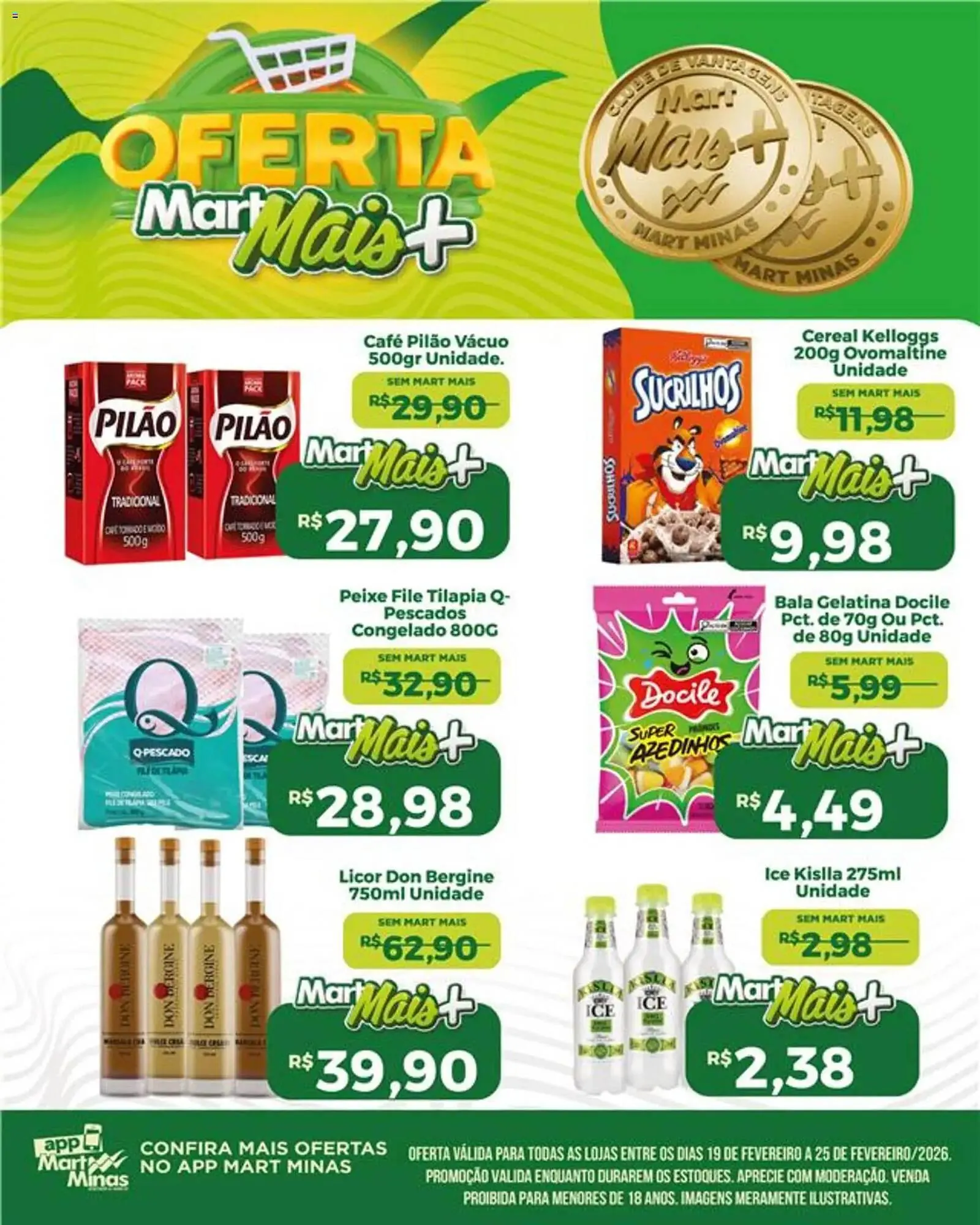 Encarte de Folheto Mart Minas 19 de fevereiro até 25 de fevereiro 2026 - Pagina 2