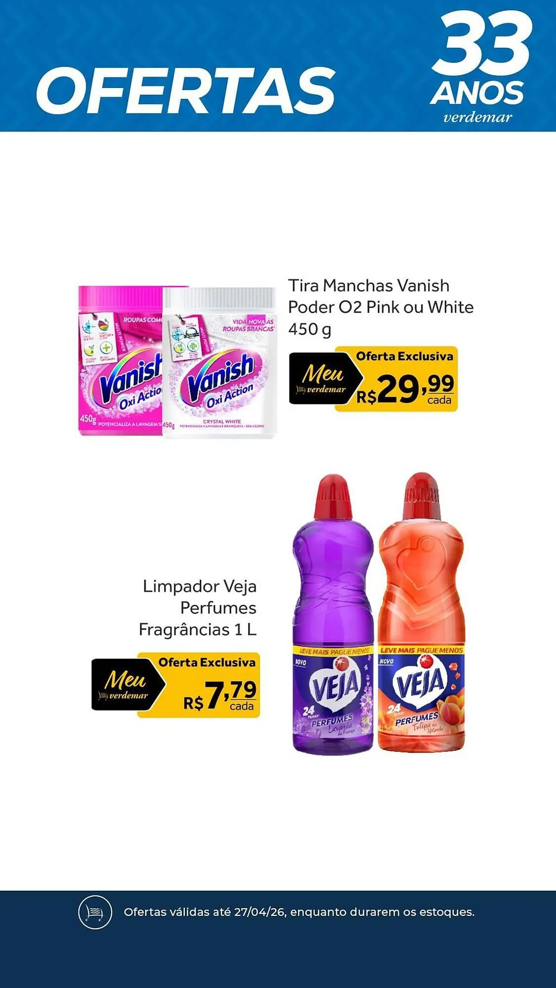 Encarte de Catálogo Verdemar Supermercado 10 de abril até 27 de abril 2026 - Pagina 2