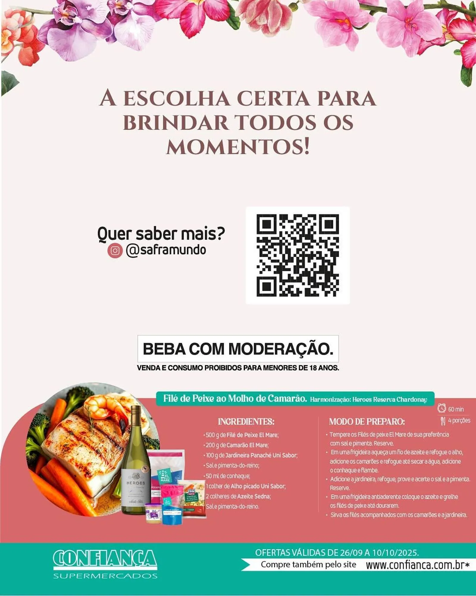 Encarte de Catálogo Confiança Supermercados 26 de setembro até 10 de outubro 2025 - Pagina 5