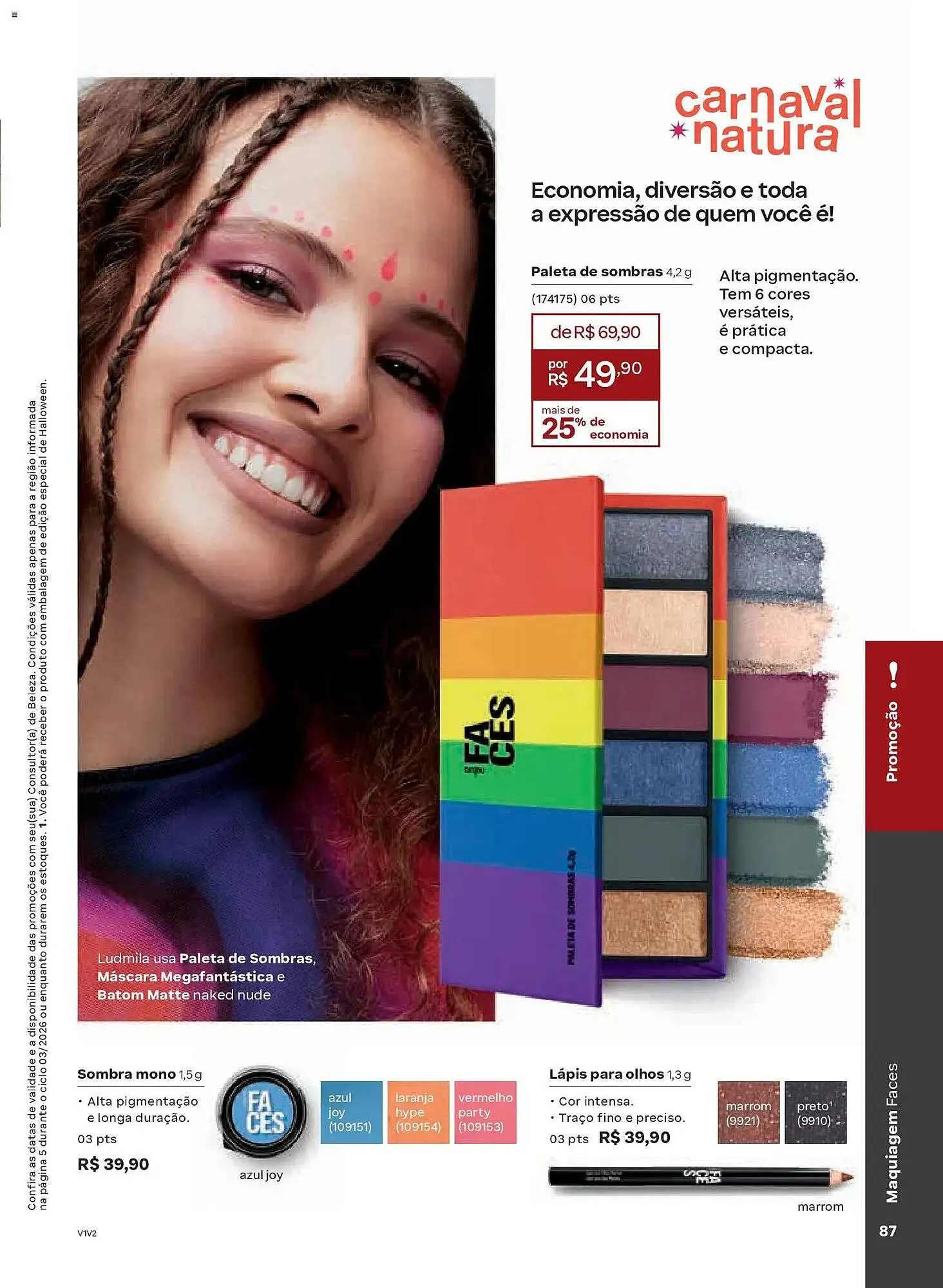 Encarte de Catálogo Natura 4 de fevereiro até 25 de fevereiro 2026 - Pagina 87