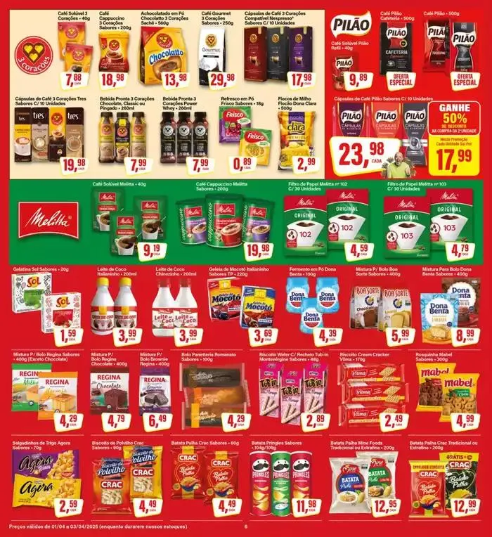 Encarte de Ofertas especiais atraentes para todos 1 de abril até 3 de abril 2025 - Pagina 6