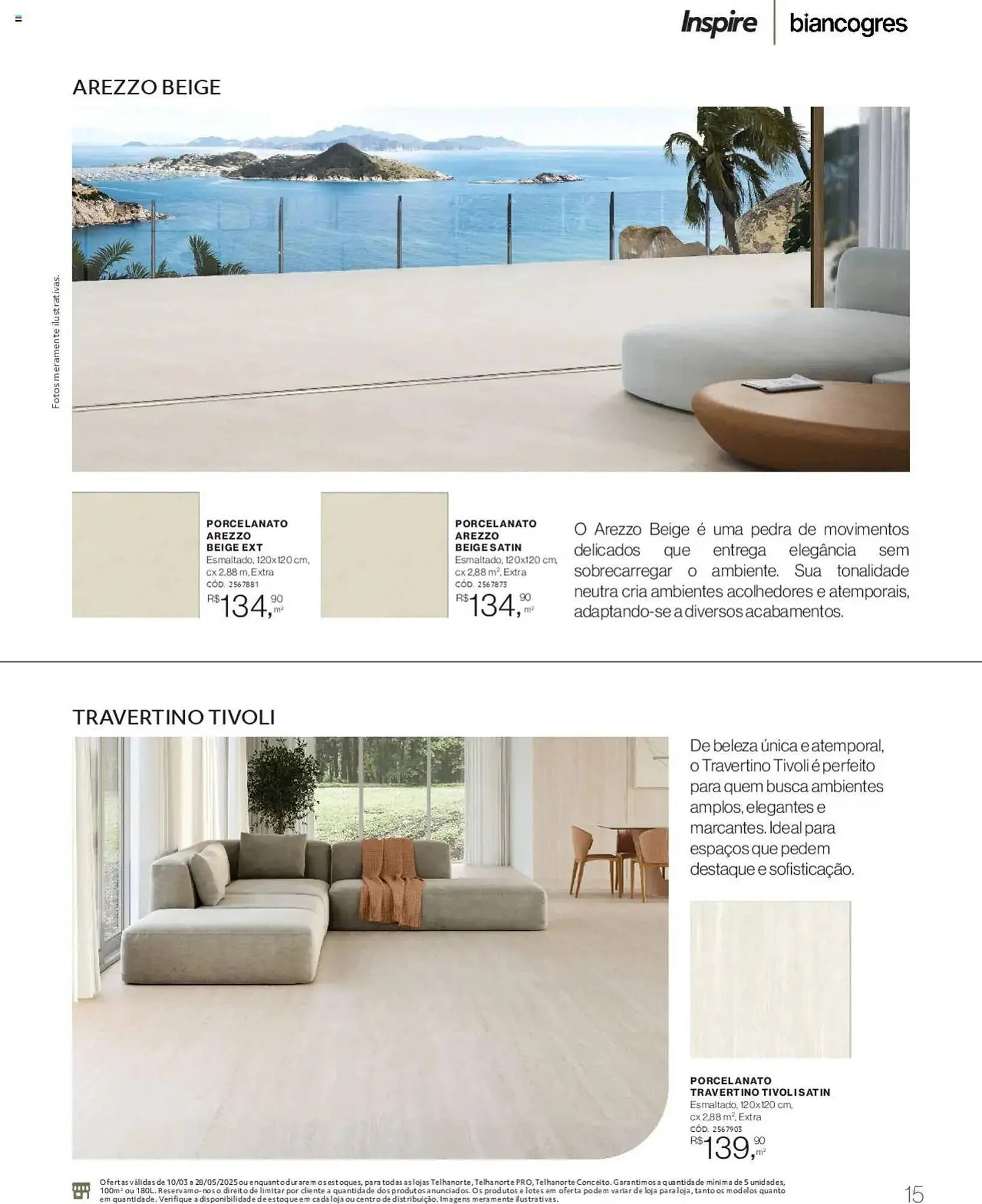 Encarte de Catálogo Telhanorte 10 de março até 28 de maio 2025 - Pagina 15