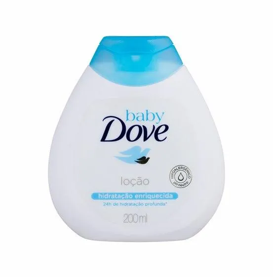 Loção Hidratante Infantil Dove Baby Hidratação Enriquecida 200ml