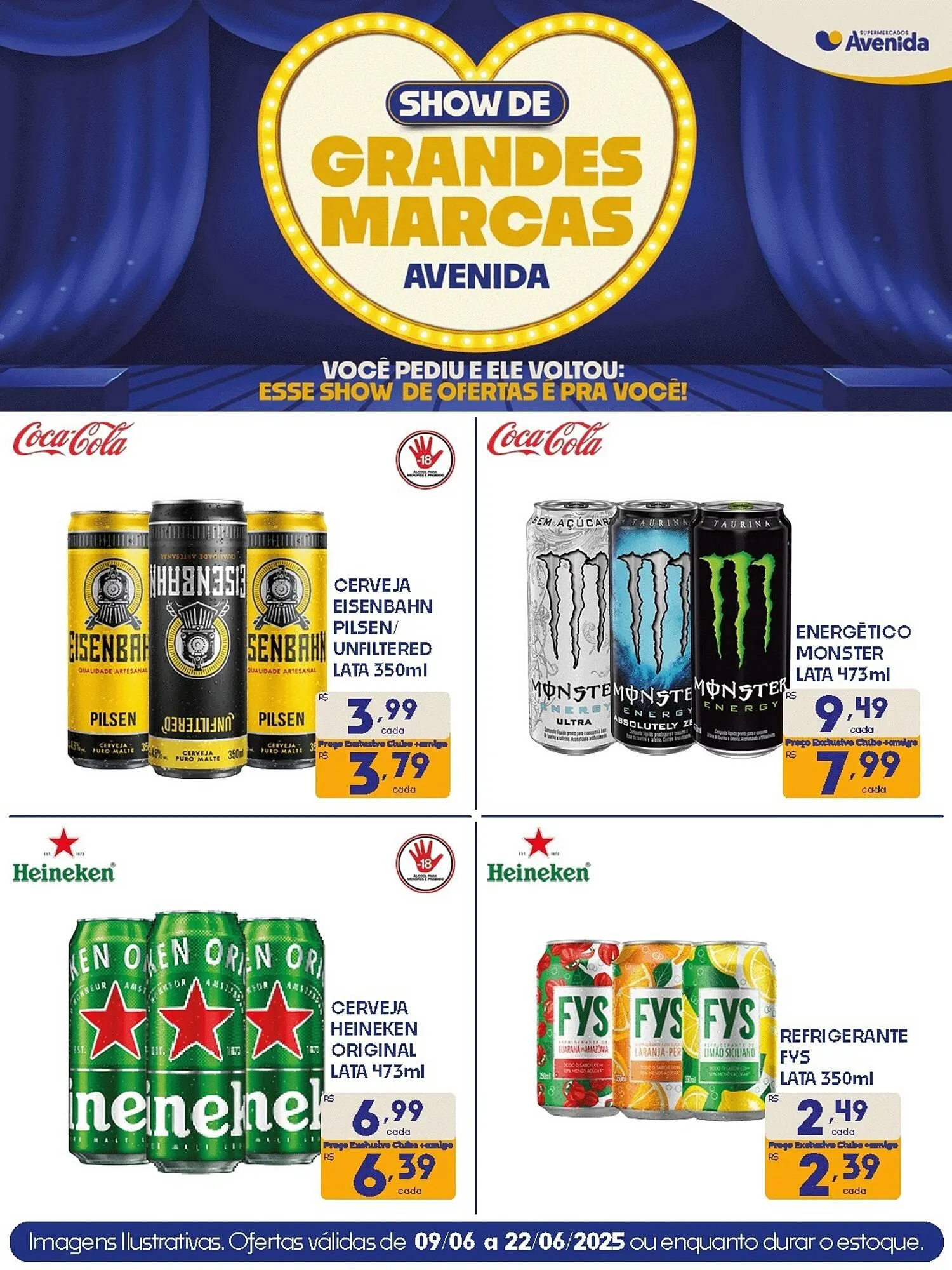 Encarte de Catálogo Supermercados Avenida 9 de junho até 22 de junho 2025 - Pagina 4