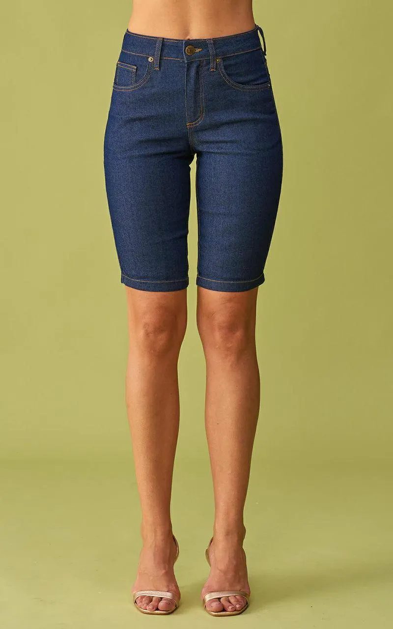 Bermuda Feminina Ciclista - INDIGO