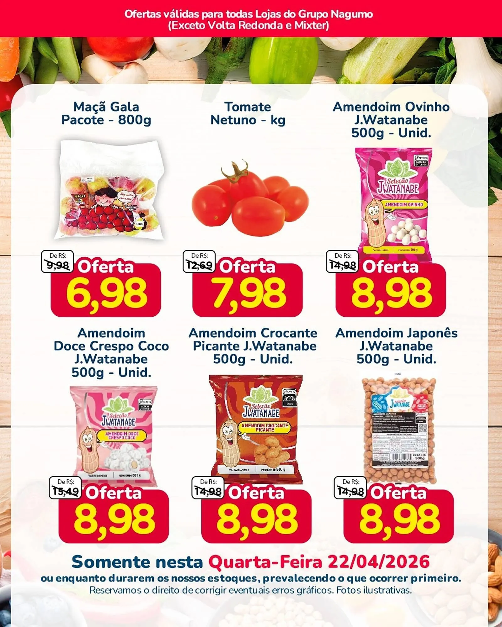 Encarte de Folheto Nagumo 22 de abril até 22 de abril 2026 - Pagina 4