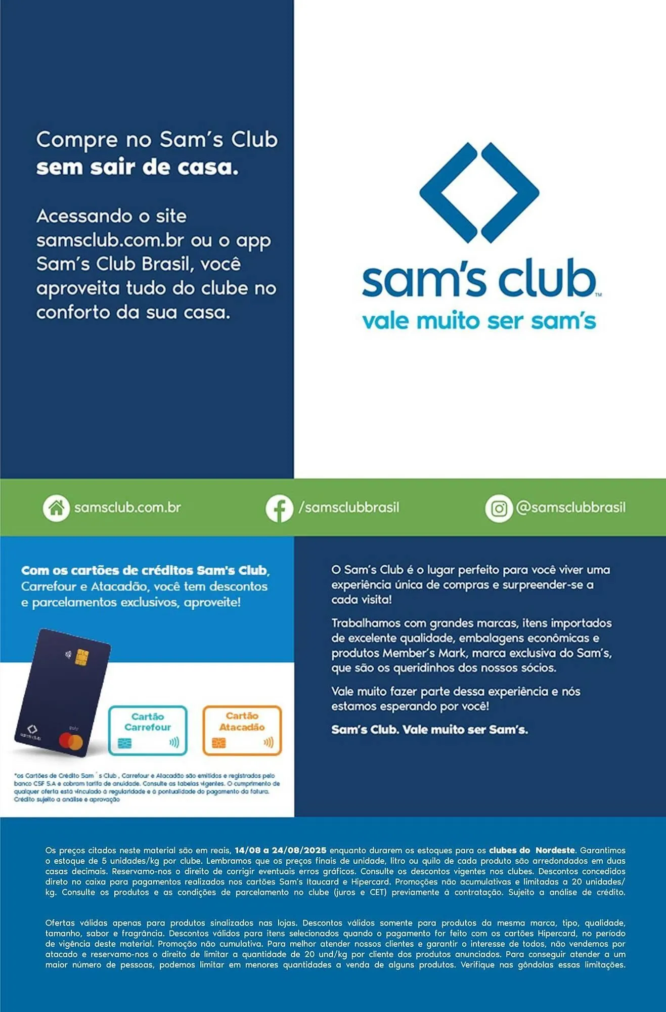 Encarte de Catálogo Sam's Club 15 de agosto até 24 de agosto 2025 - Pagina 12