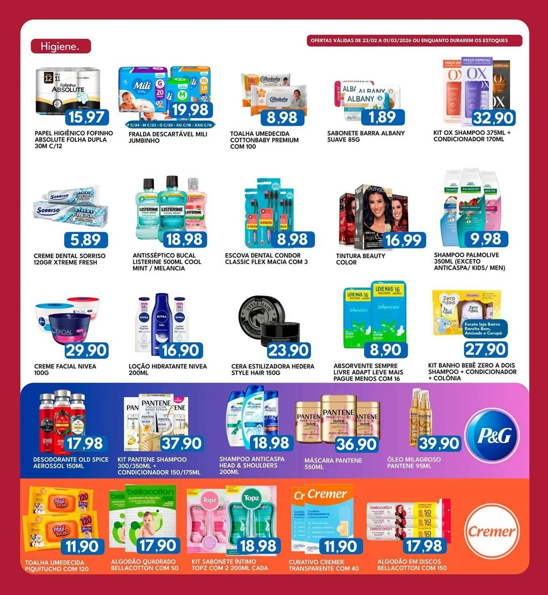 Encarte de Catálogo Rancho Bom Supermercados 23 de fevereiro até 1 de março 2026 - Pagina 6