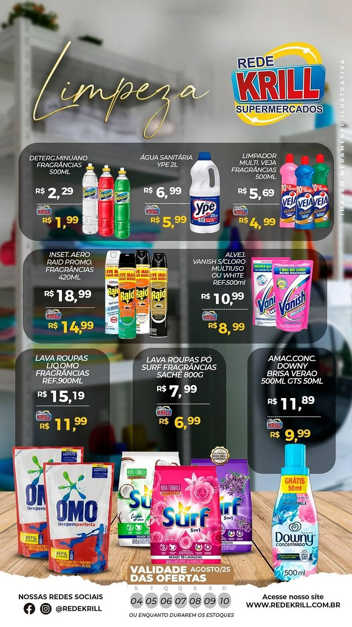 Encarte de Catálogo Rede Krill 4 de agosto até 10 de agosto 2025 - Pagina 3