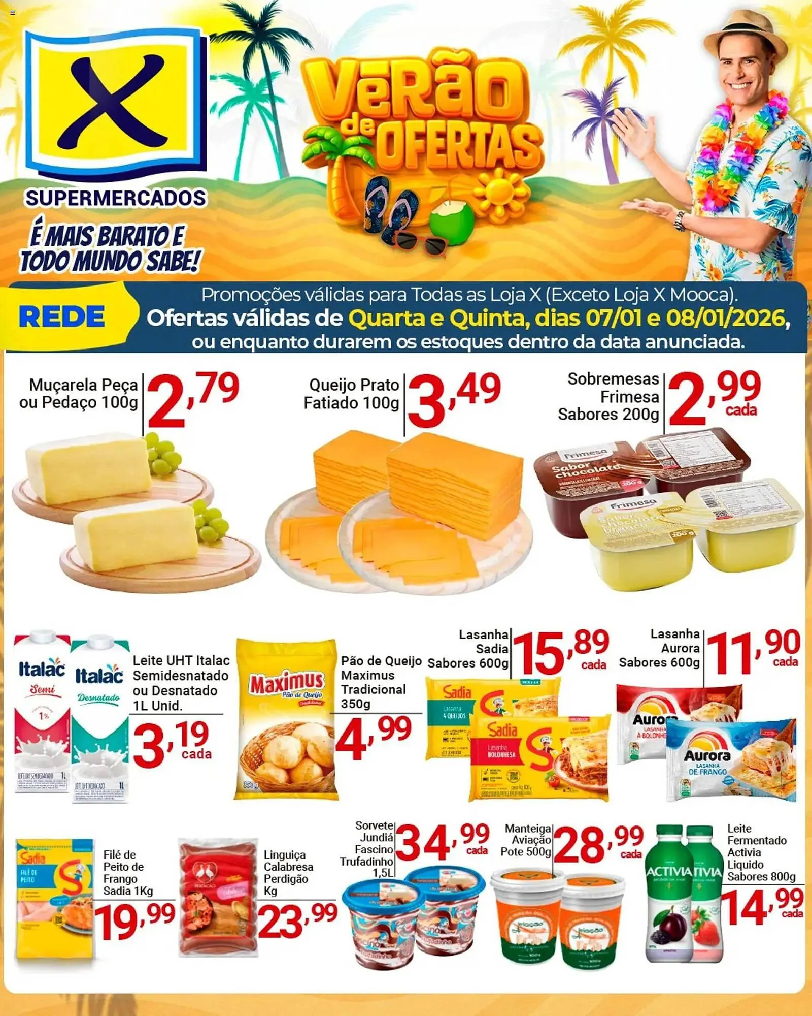 Encarte de Folheto X Supermercados 7 de janeiro até 9 de janeiro 2026 - Pagina 5