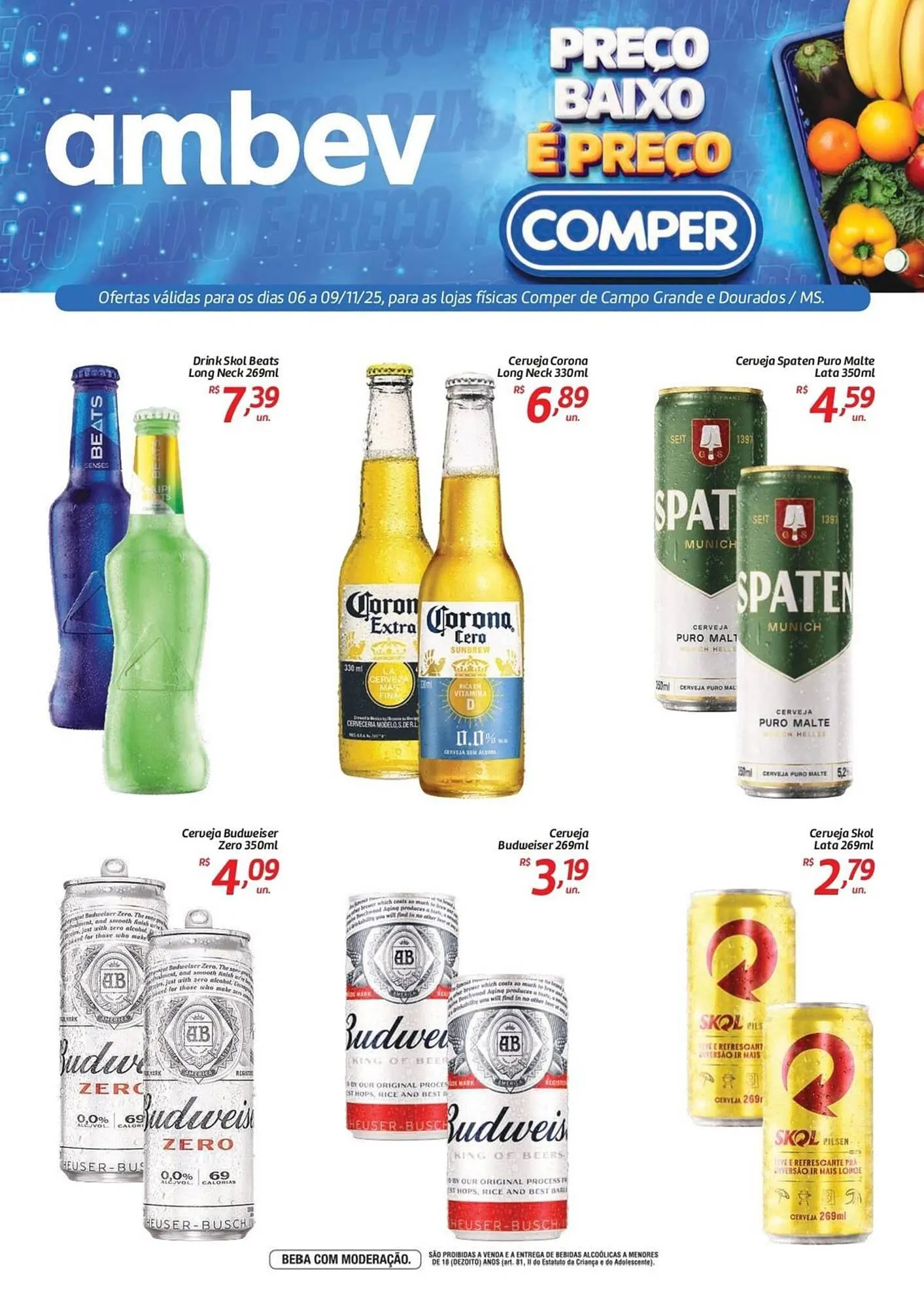 Encarte de Folheto Comper 6 de novembro até 9 de novembro 2025 - Pagina 1