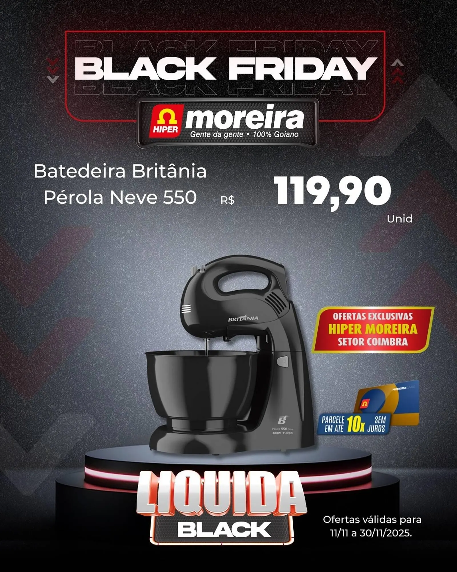Encarte de Catálogo Hiper Moreira 12 de novembro até 30 de novembro 2025 - Pagina 1