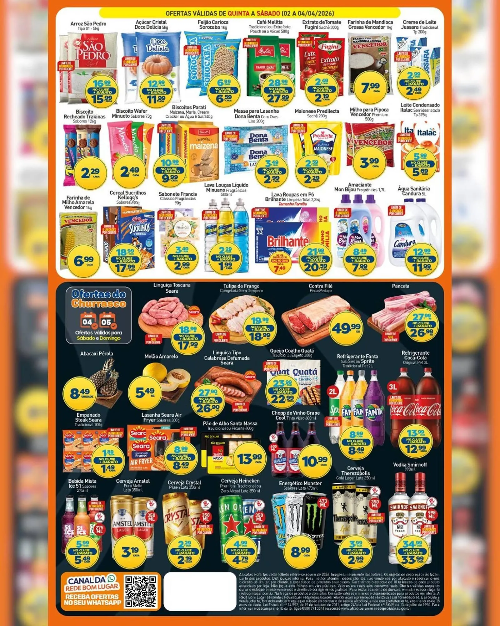 Encarte de Folheto Rede Bom Lugar 2 de abril até 5 de abril 2026 - Pagina 2