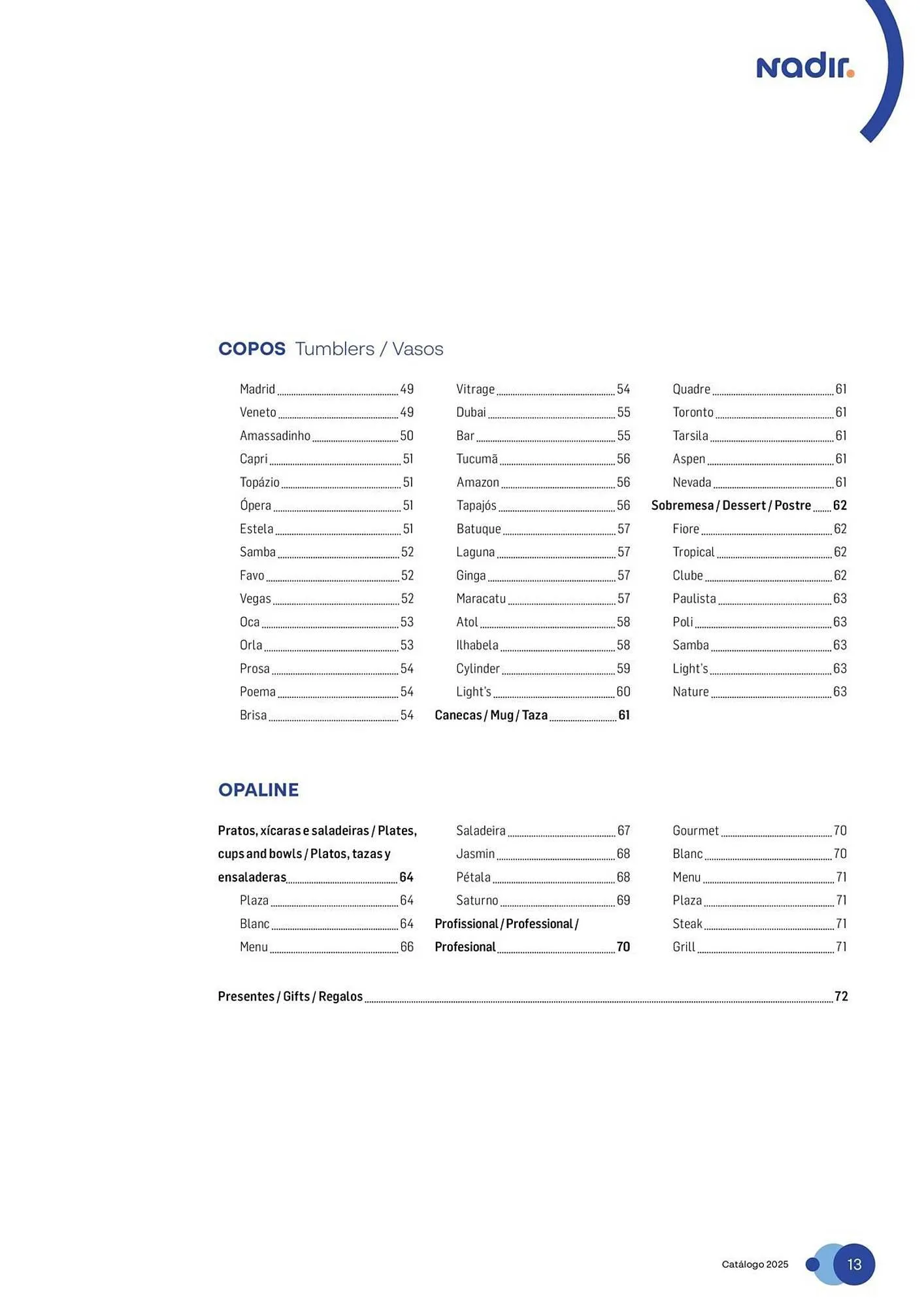 Encarte de Catálogo Nadir 3 de outubro até 31 de dezembro 2025 - Pagina 12