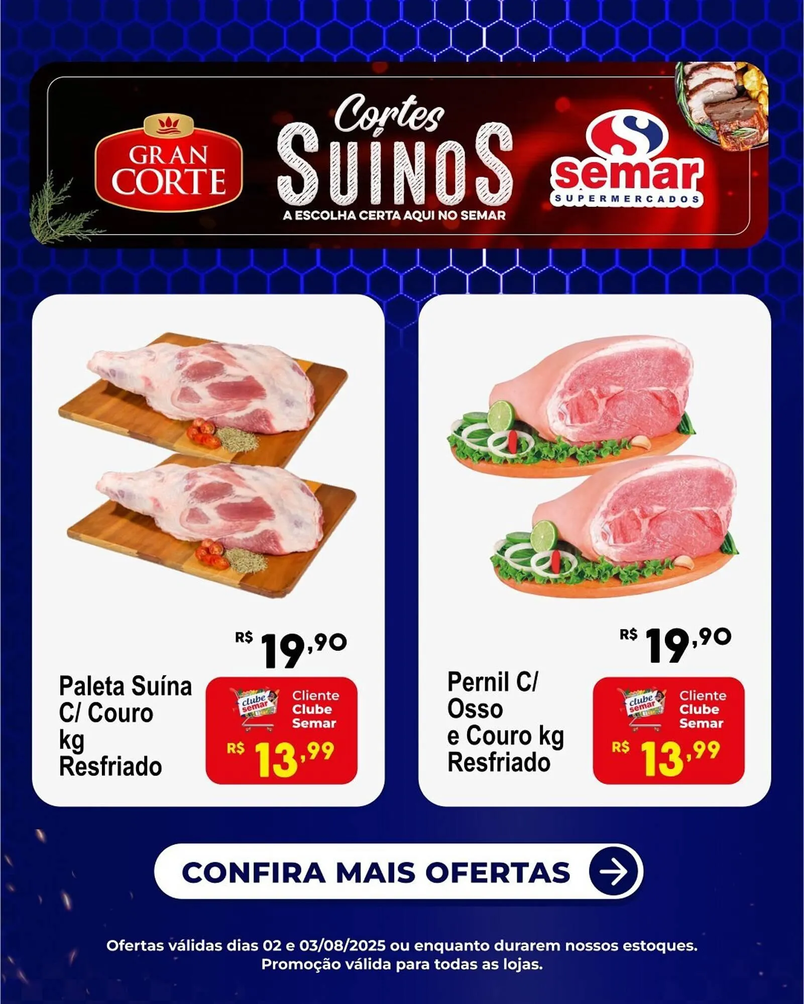 Encarte de Catálogo Semar Supermercado 1 de agosto até 3 de agosto 2025 - Pagina 1