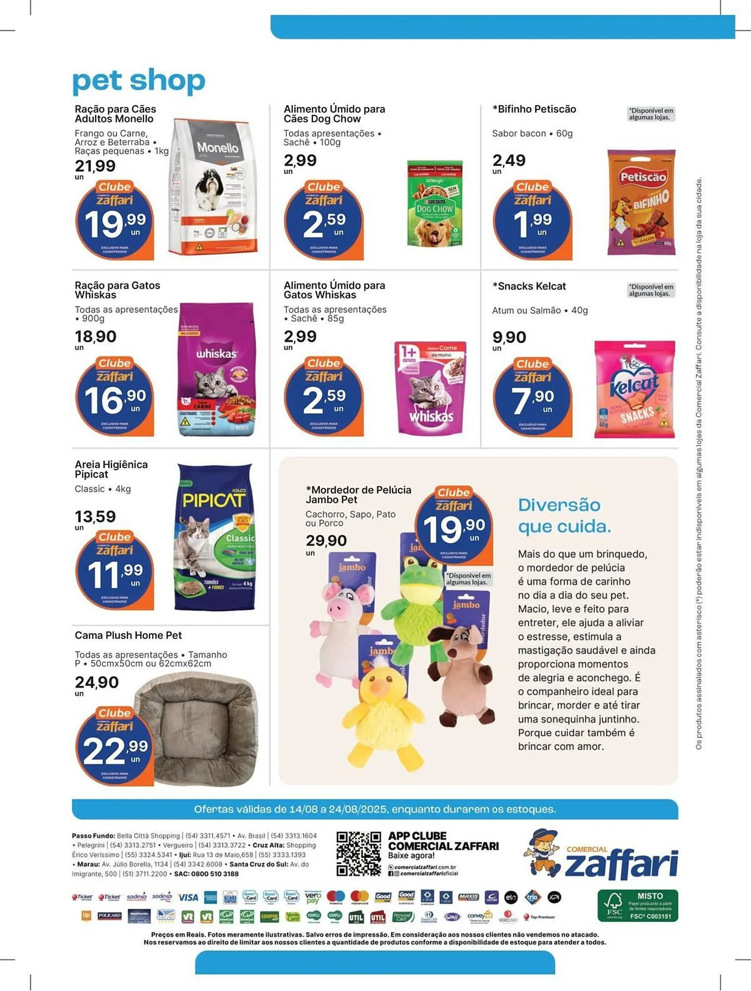 Encarte de Catálogo Comercial Zaffari 15 de agosto até 24 de agosto 2025 - Pagina 16