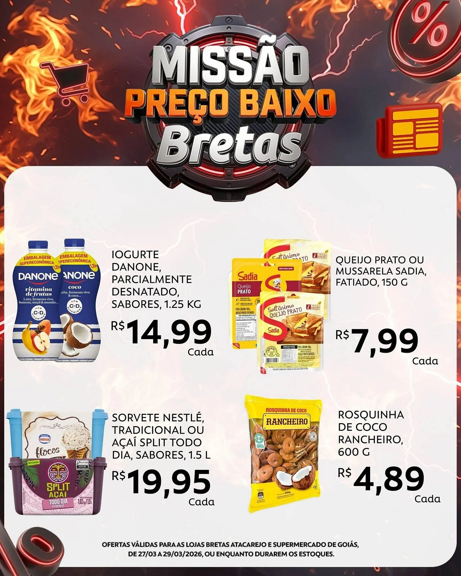 Encarte de Catálogo Supermercados Bretas 27 de março até 29 de março 2026 - Pagina 2