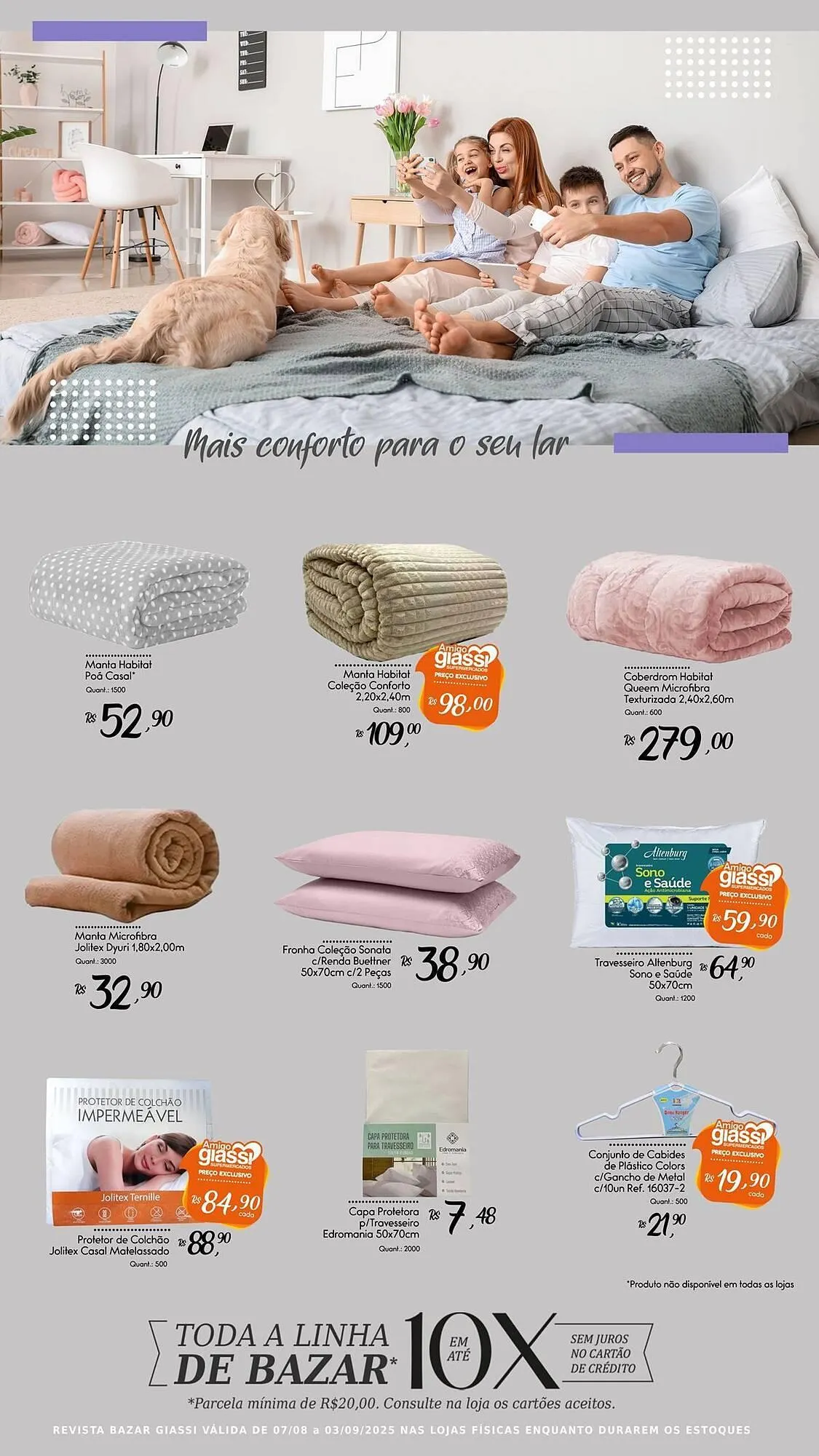 Encarte de Catálogo Giassi Supermercados 7 de agosto até 3 de setembro 2025 - Pagina 9