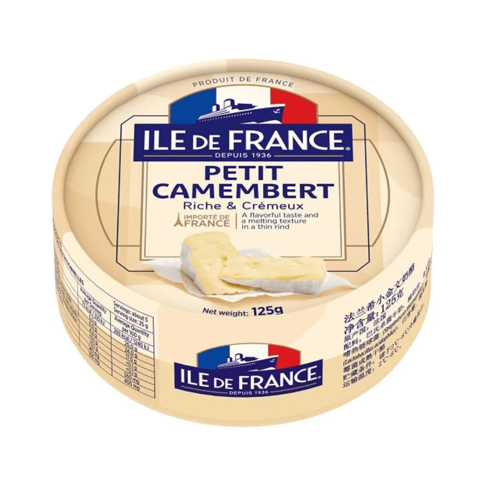 Queijo Camembert Ile De France Polenghi 125g | Oba Hortifruti