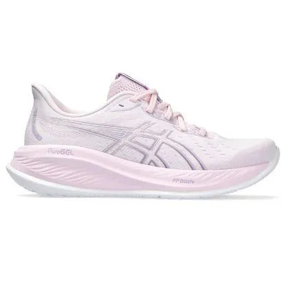 Tênis ASICS GEL-Cumulus 26 - Feminino - Rosa com Branco