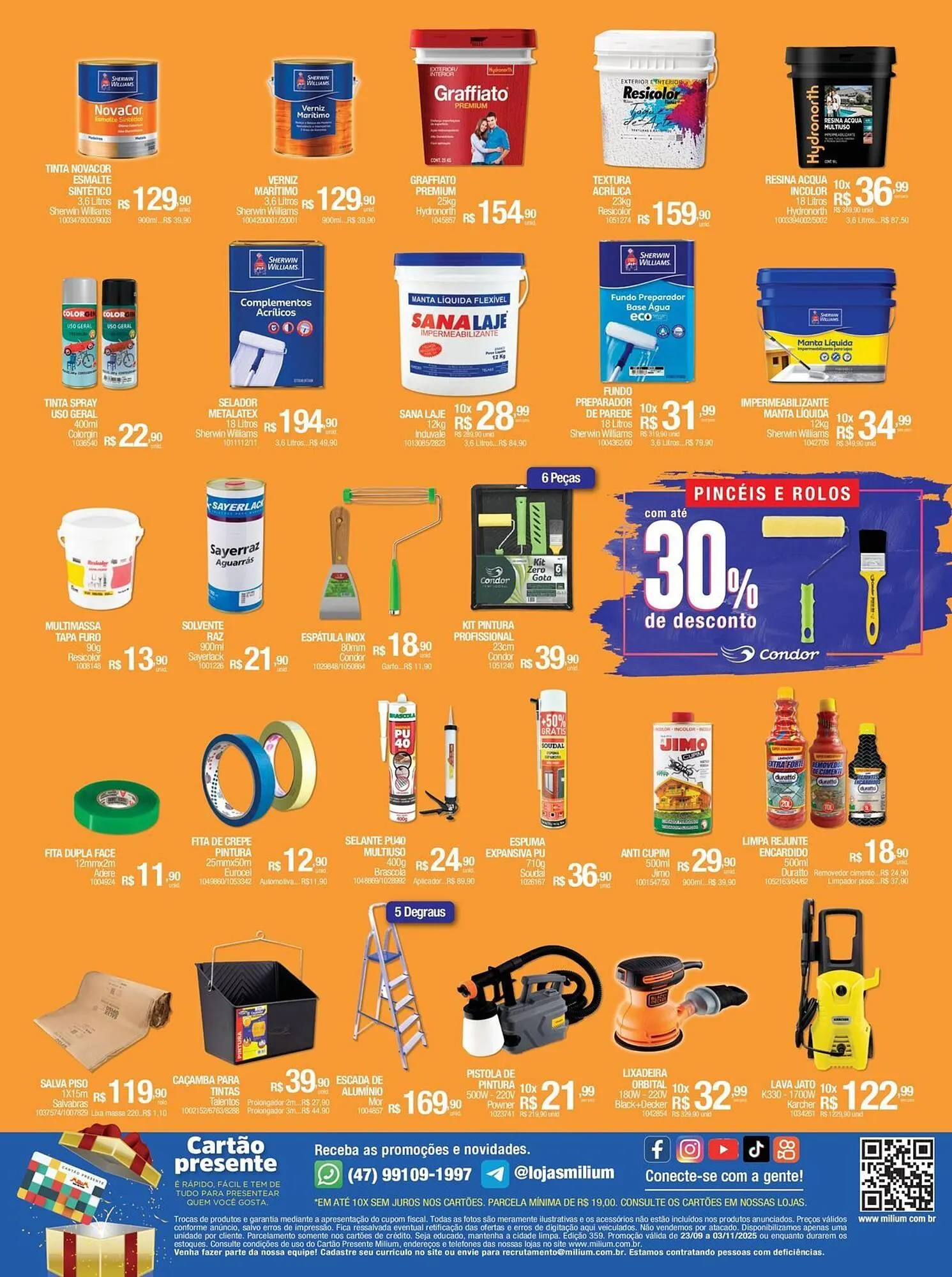 Encarte de Catálogo Milium 24 de setembro até 3 de novembro 2025 - Pagina 2