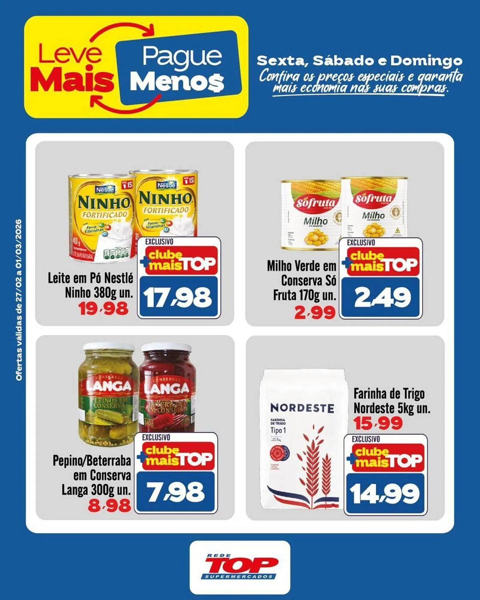 Encarte de Encarte Rede Top 27 de fevereiro até 1 de março 2026 - Pagina 6