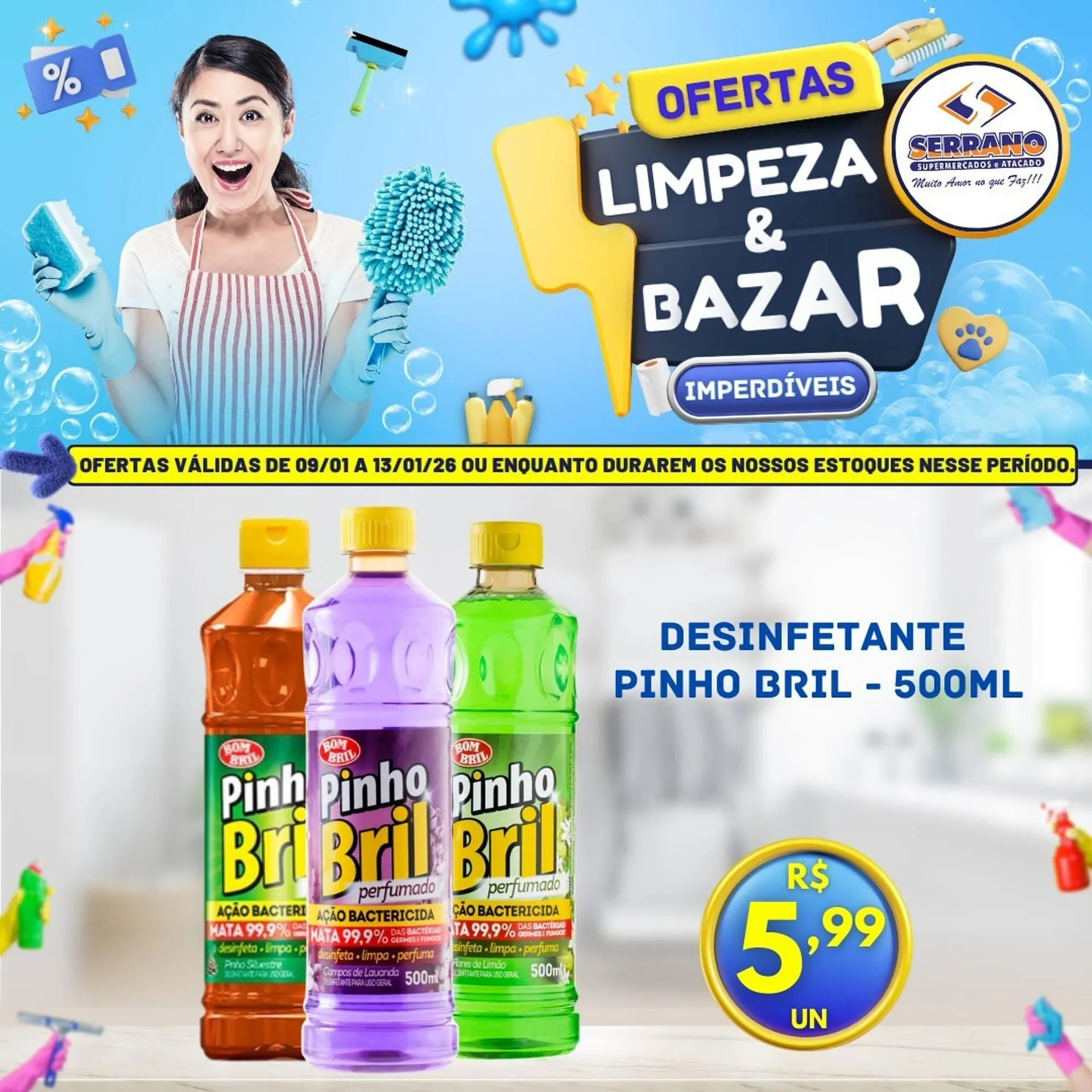 Encarte de Catálogo Serrano Supermercado 13 de janeiro até 13 de janeiro 2026 - Pagina 5
