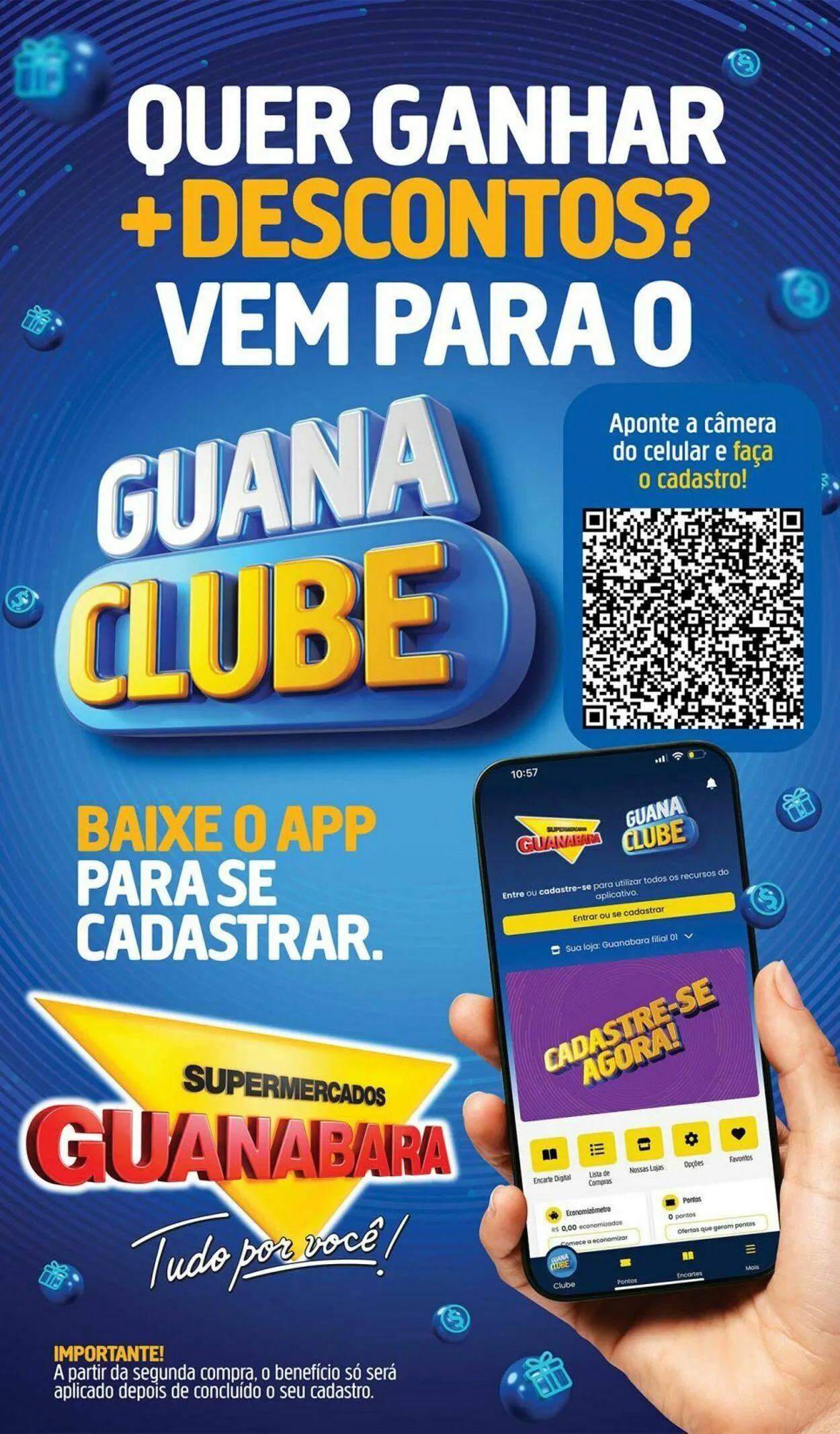 Encarte de Supermercados Guanabara 18 de junho até 19 de junho 2025 - Pagina 1