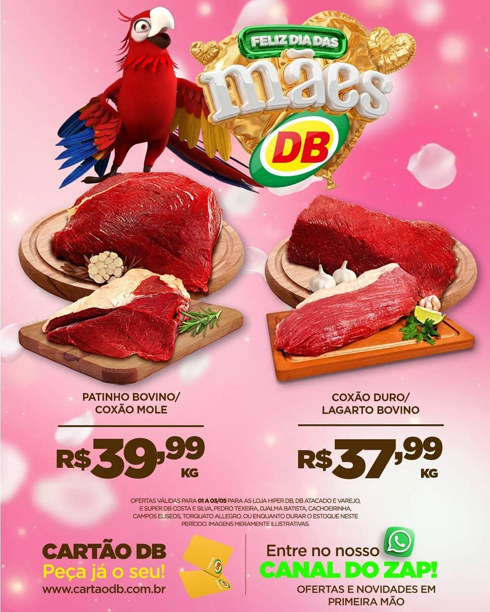 Encarte de Catálogo DB Supermercados 1 de maio até 3 de maio 2026 - Pagina 10