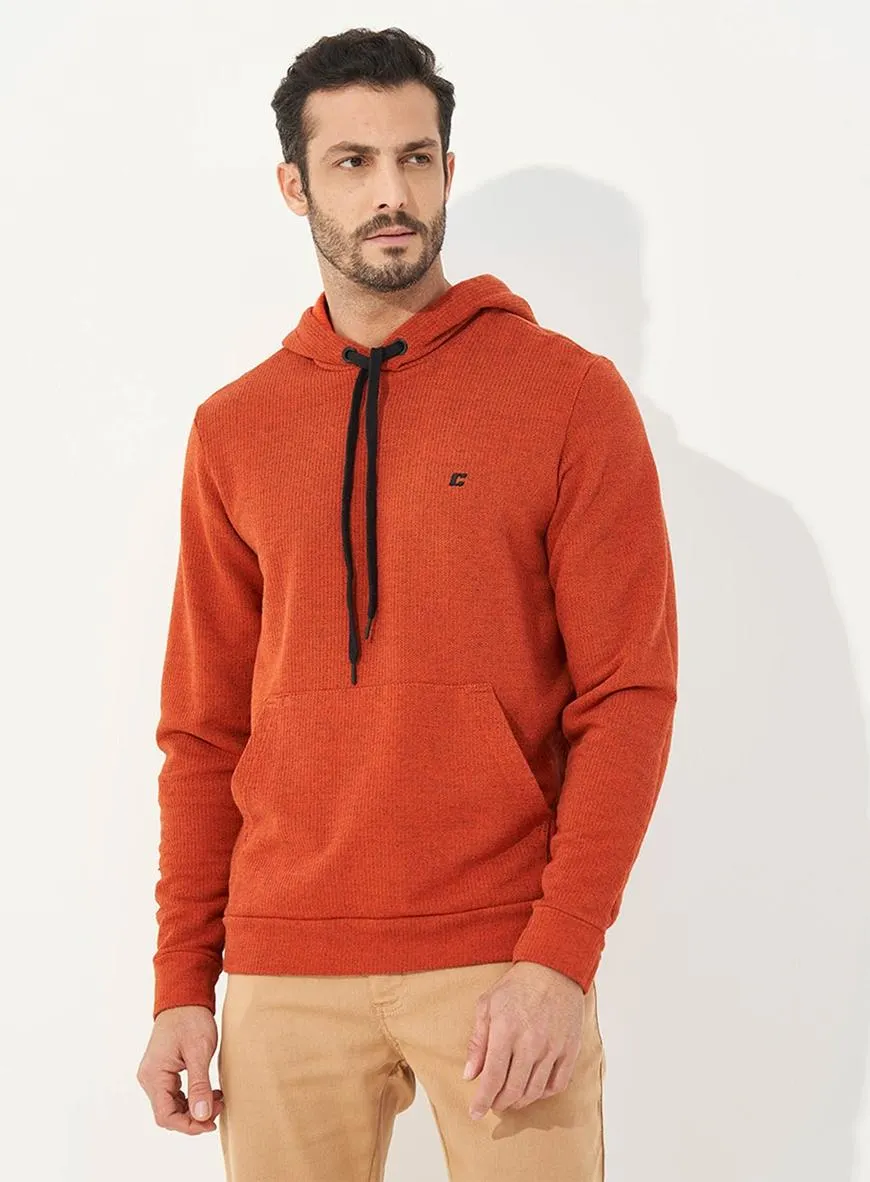 Blusão Com Capuz E Bordado