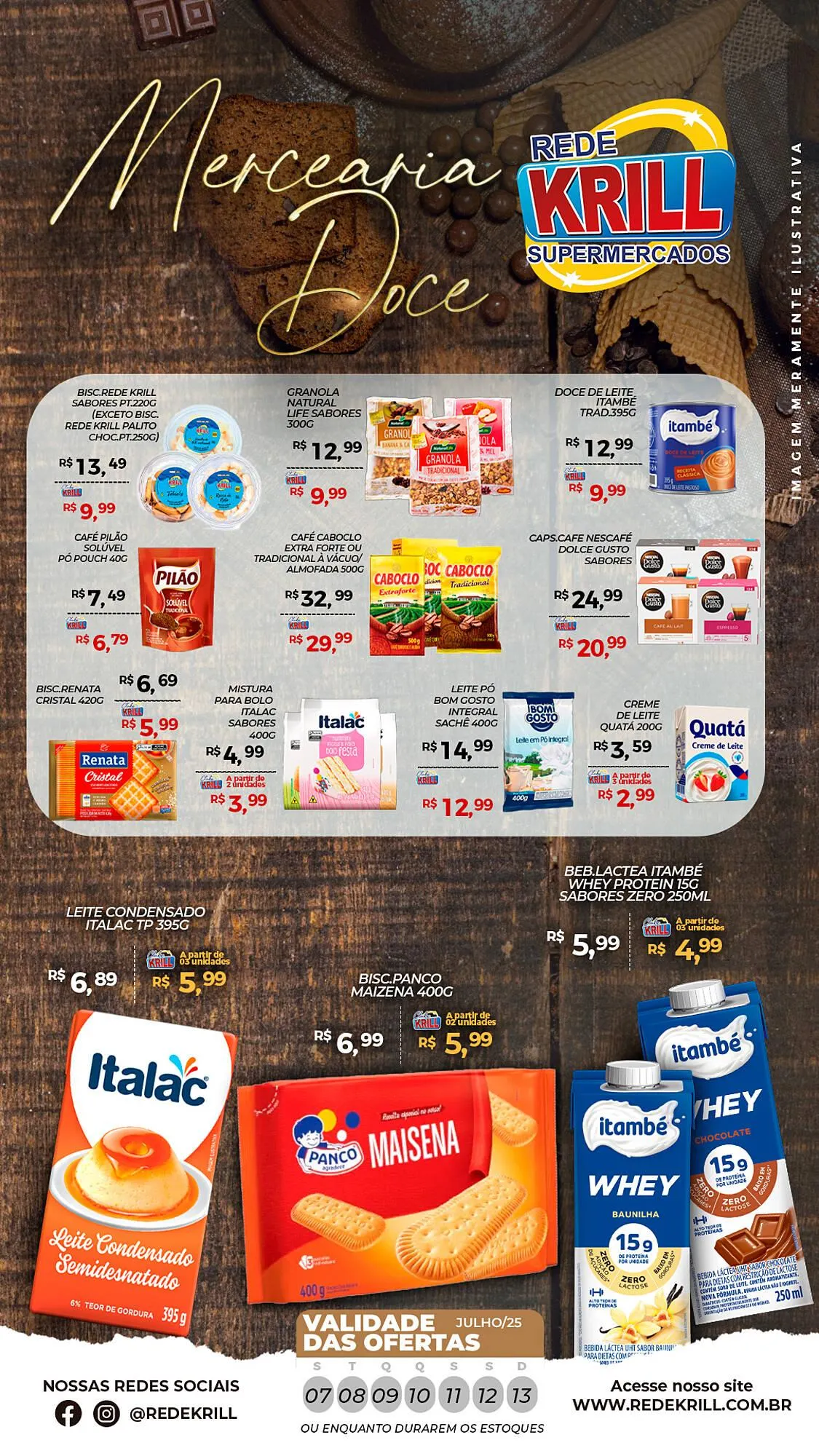 Encarte de Catálogo Rede Krill 7 de julho até 13 de julho 2025 - Pagina 4