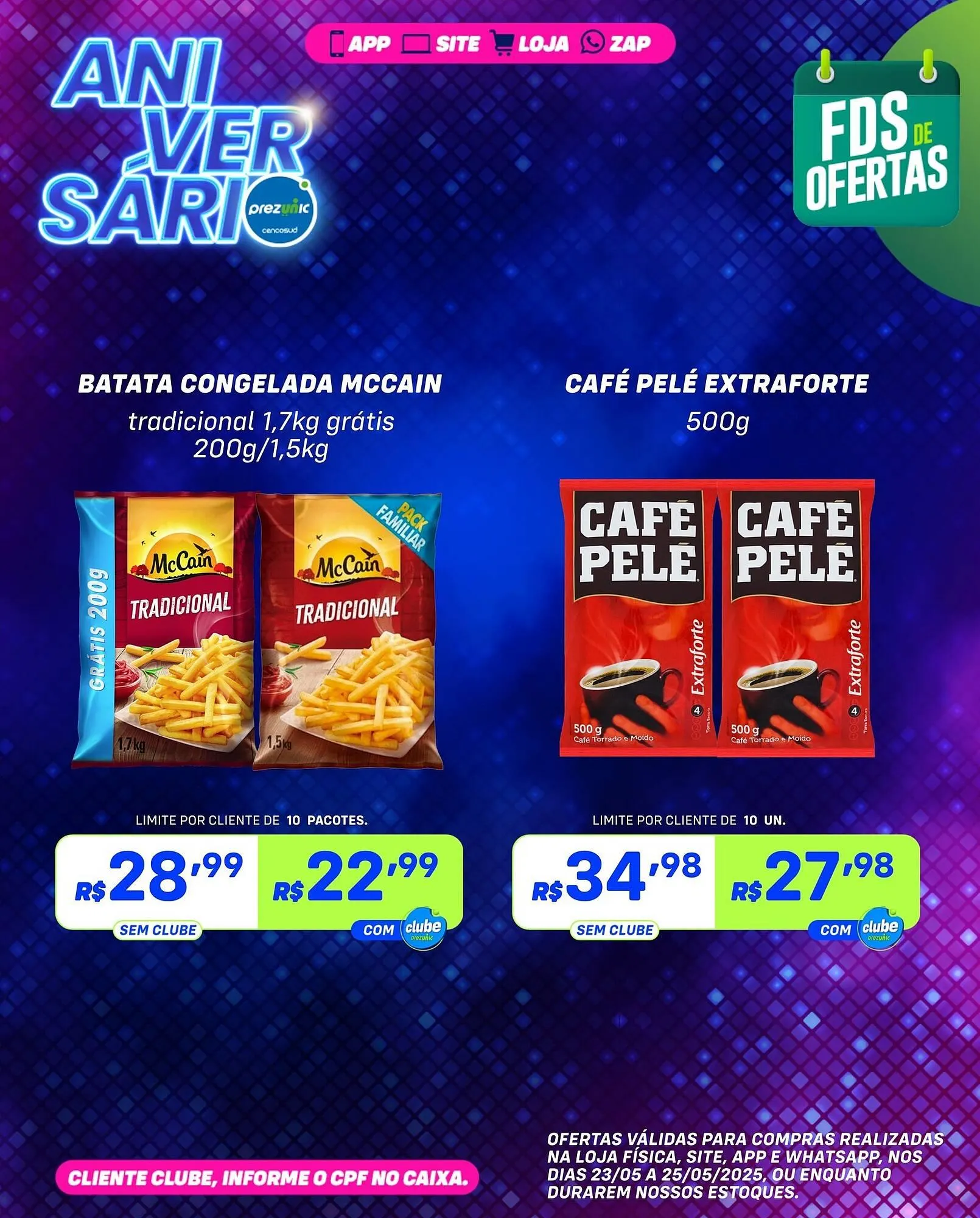 Encarte de Catálogo Prezunic 23 de maio até 25 de maio 2025 - Pagina 5