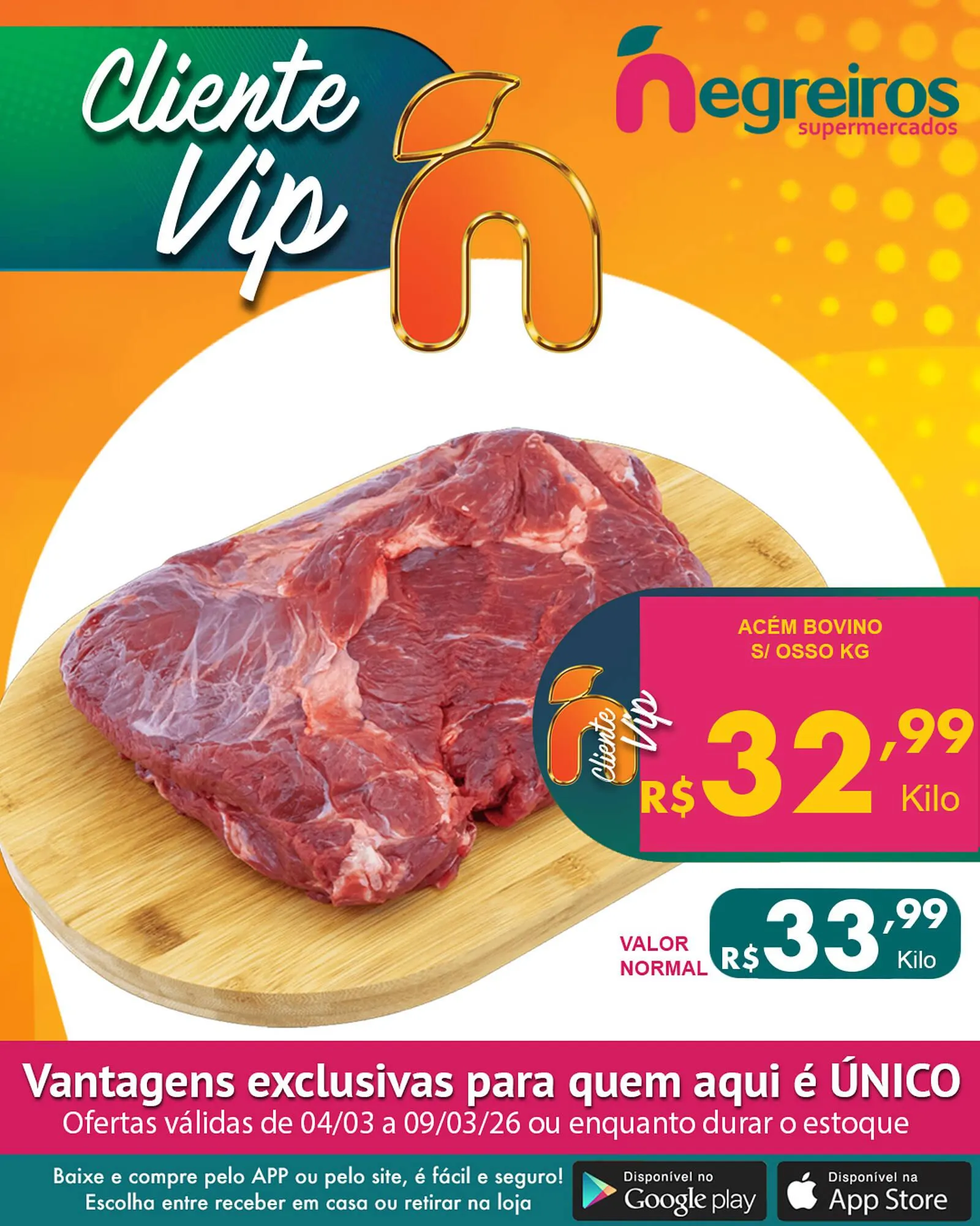 Encarte de Folheto Negreiros 4 de março até 9 de março 2026 - Pagina 1