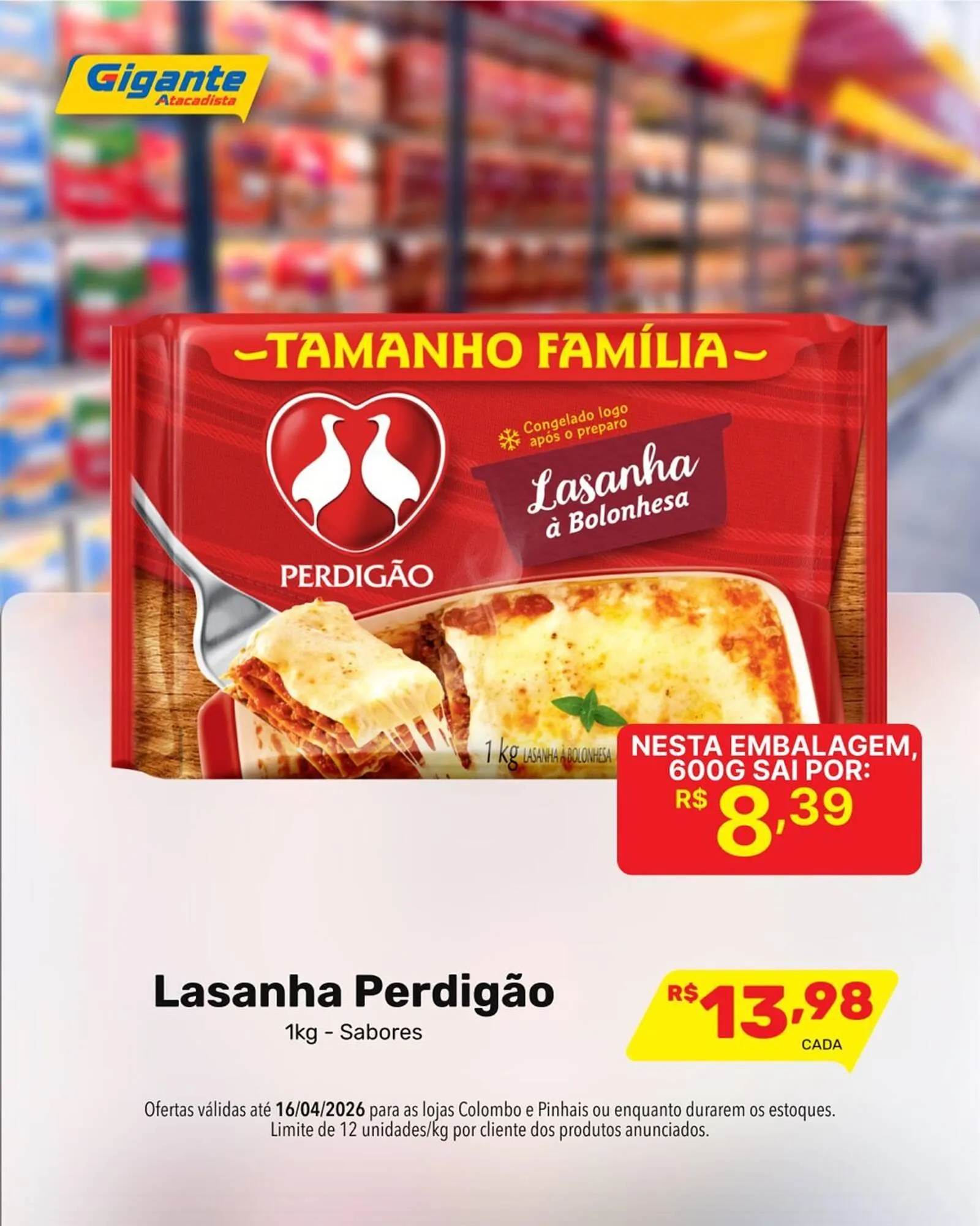 Encarte de Encarte Gigante Atacadista 13 de abril até 16 de abril 2026 - Pagina 1