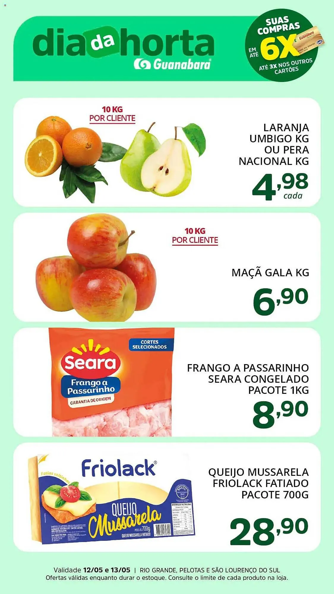 Encarte de Encarte Supermercados Guanabara 12 de maio até 13 de maio 2026 - Pagina 3