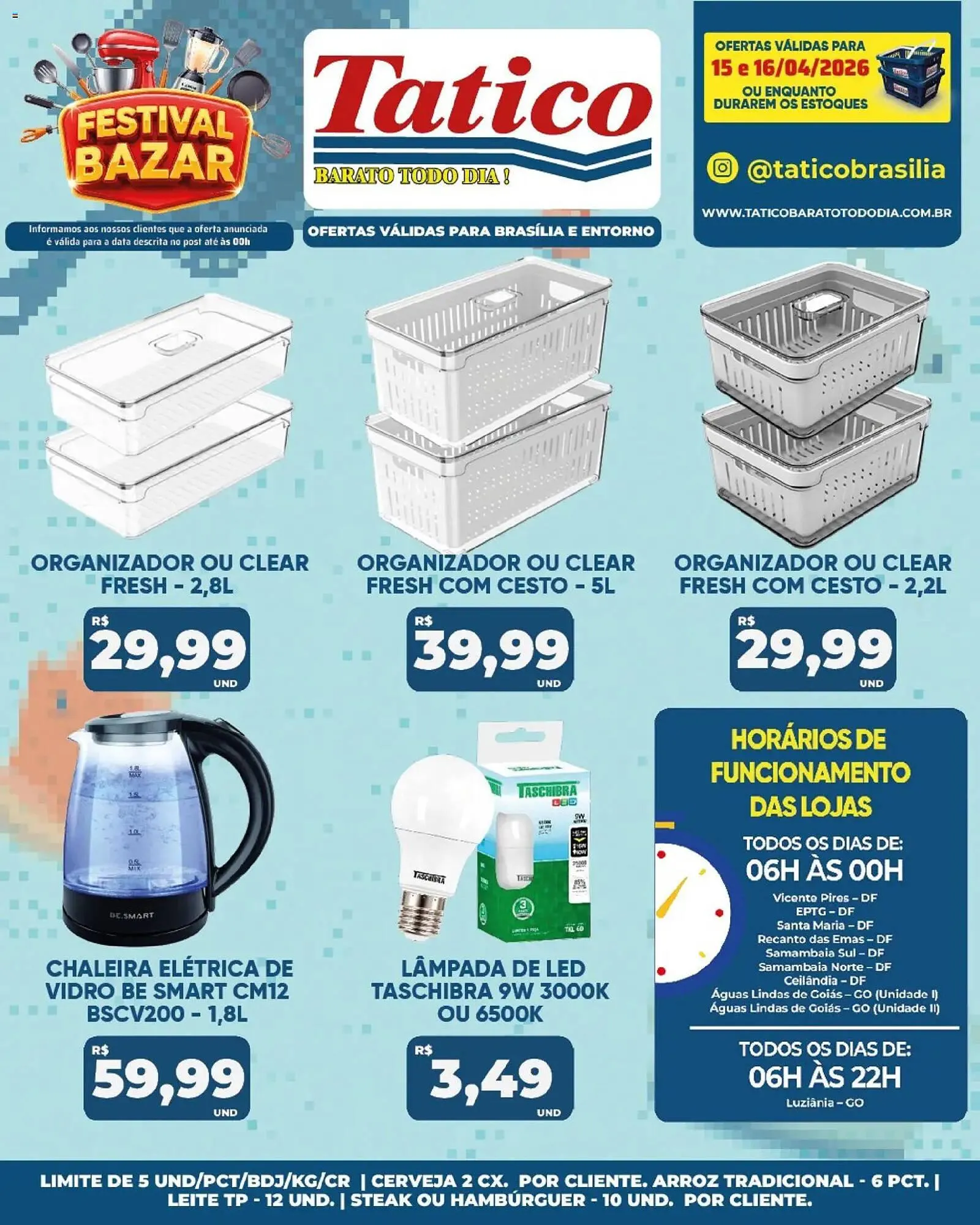 Encarte de Tabloide Tatico 16 de abril até 19 de abril 2026 - Pagina 50