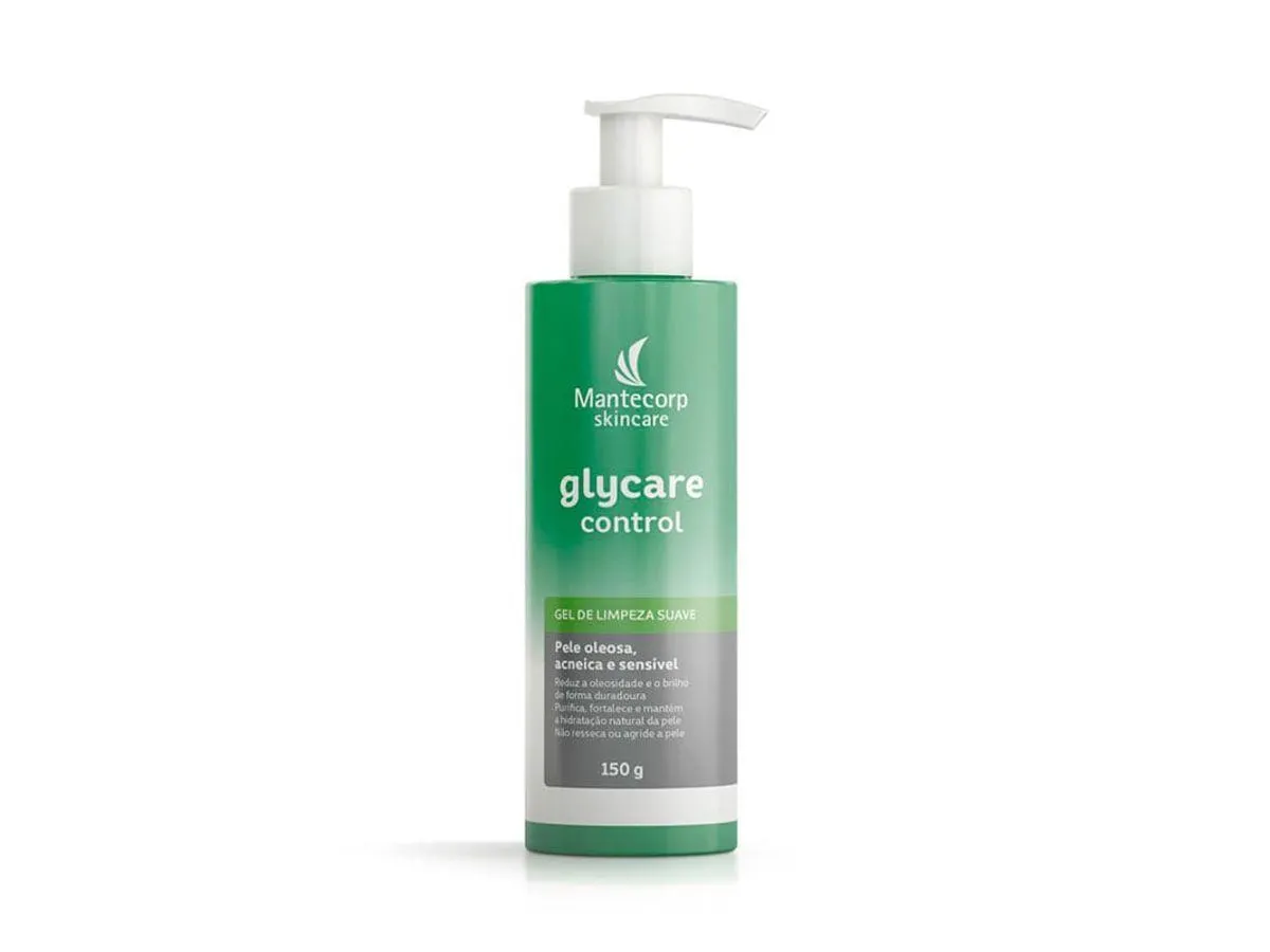 Gel de Limpeza Facial Glycare Control Suave 150g
