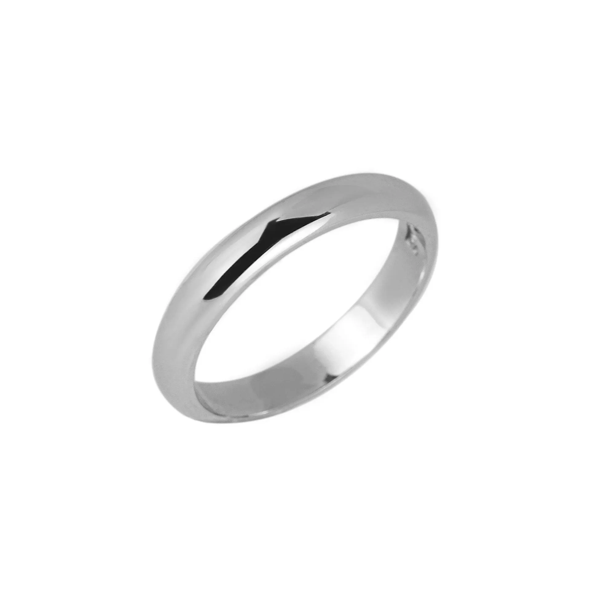 ALIANÇA CLÁSSICO | OURO BRANCO 18K